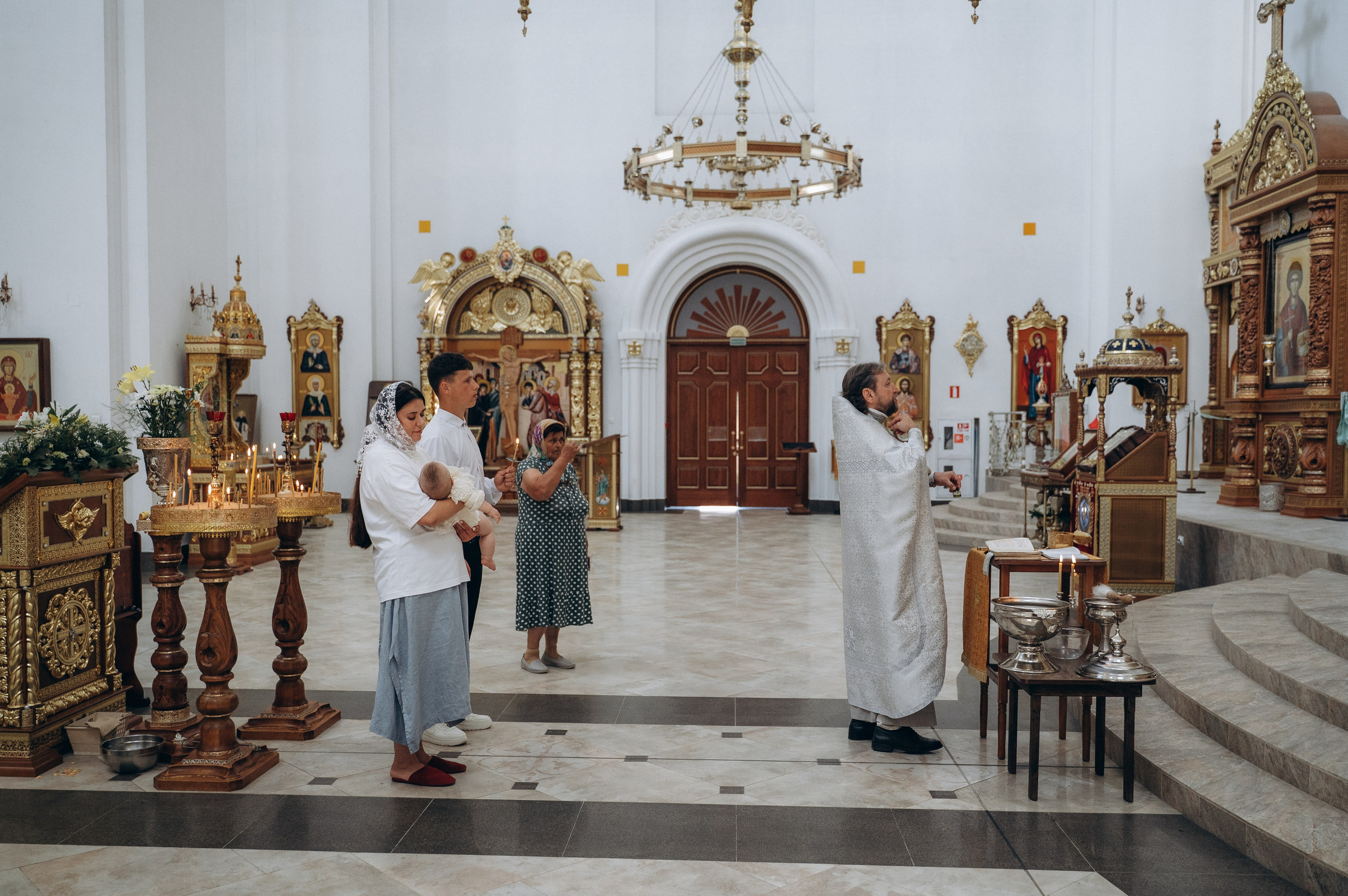 Крещение Верочки (Храм иконы Божией Матери «Всех скорбящих Радость). Семейный фотограф в Минске Дарья Дреко