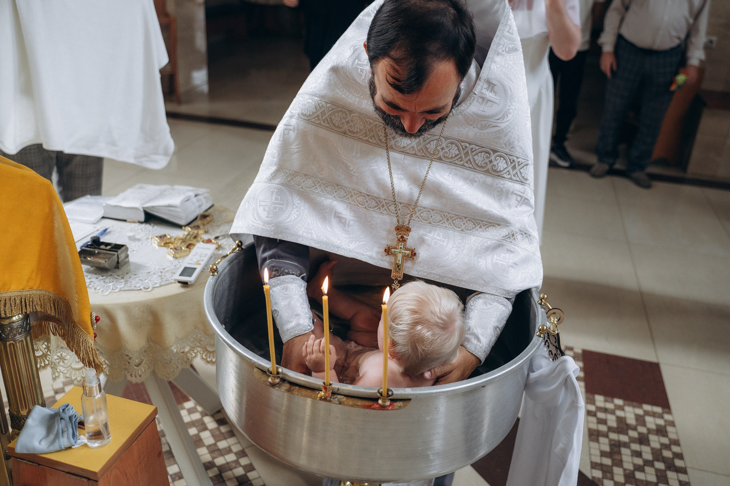 Крещение Станислава (Храм Луки Крымского). Семейный фотограф в Минске Дарья Дреко
