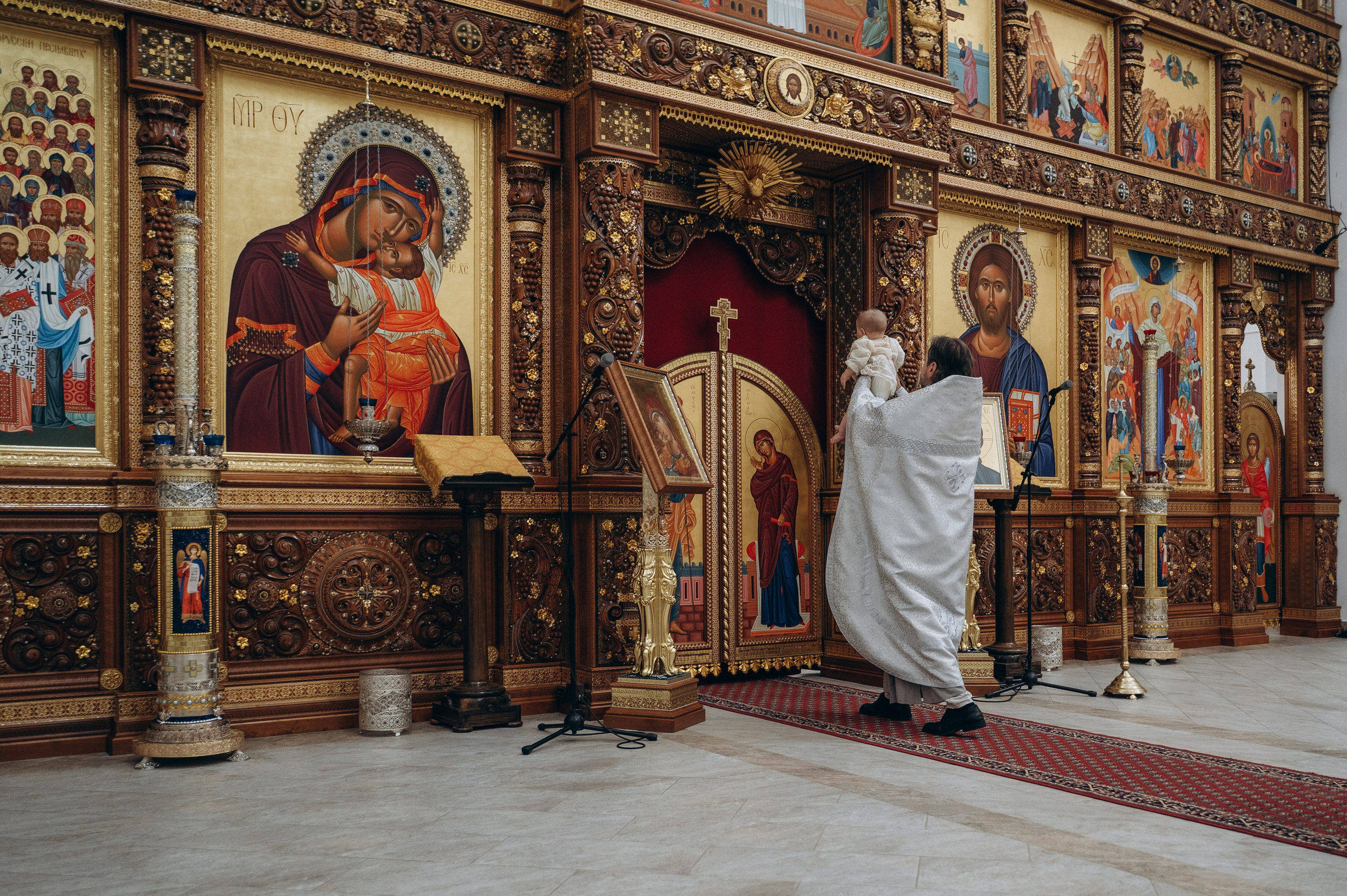 Крещение Верочки (Храм иконы Божией Матери «Всех скорбящих Радость). Семейный фотограф в Минске Дарья Дреко
