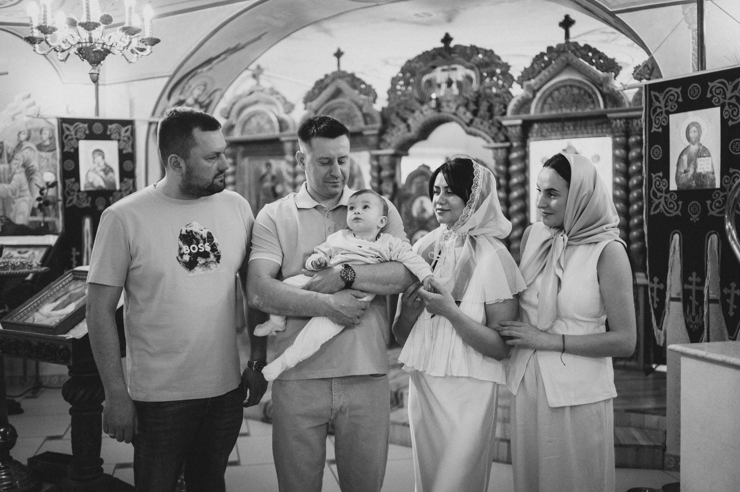 Крещение Марка (Храм Софии Слуцкой). Семейный фотограф в Минске Дарья Дреко