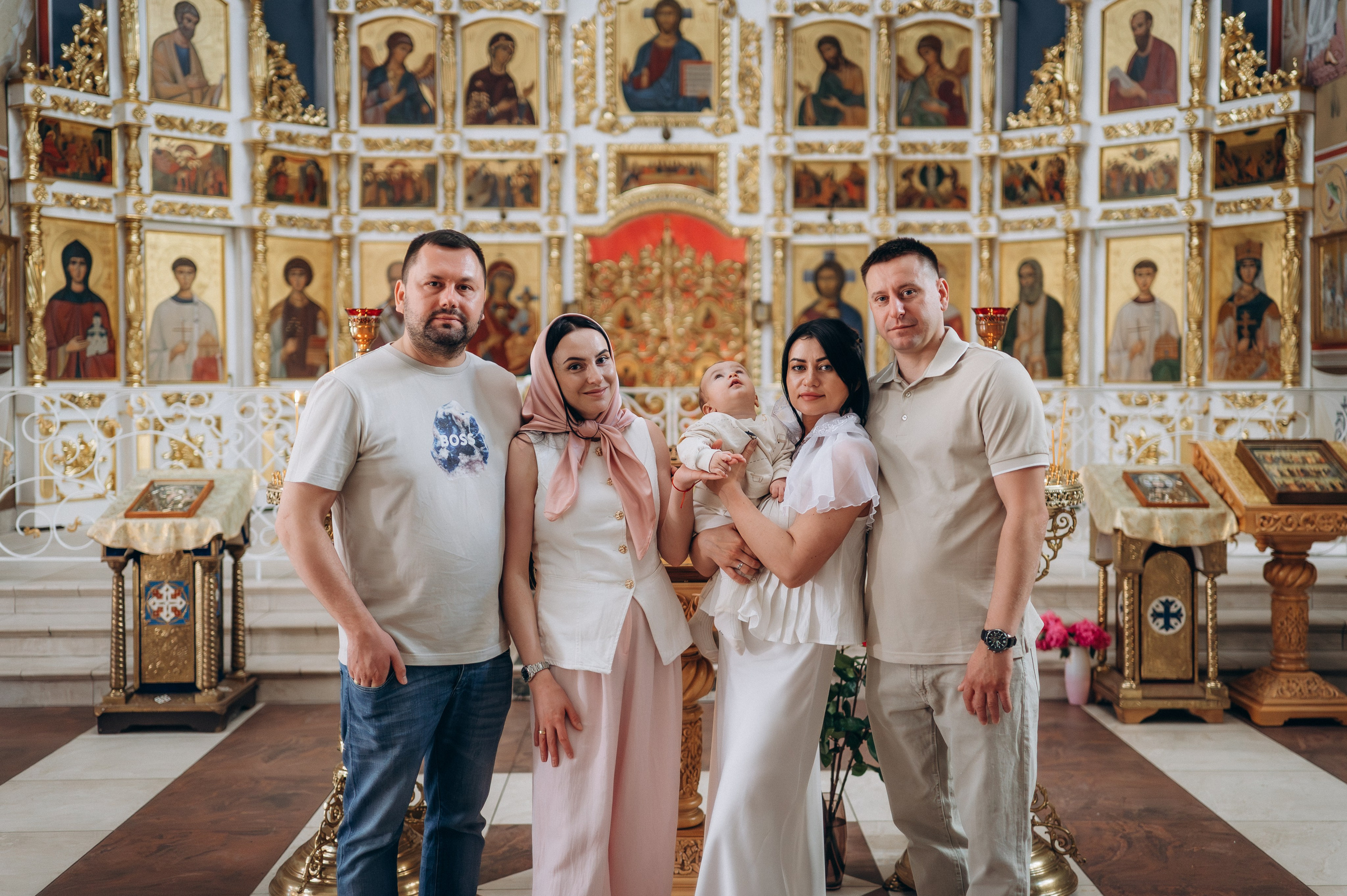 Крещение Марка (Храм Софии Слуцкой). Семейный фотограф в Минске Дарья Дреко