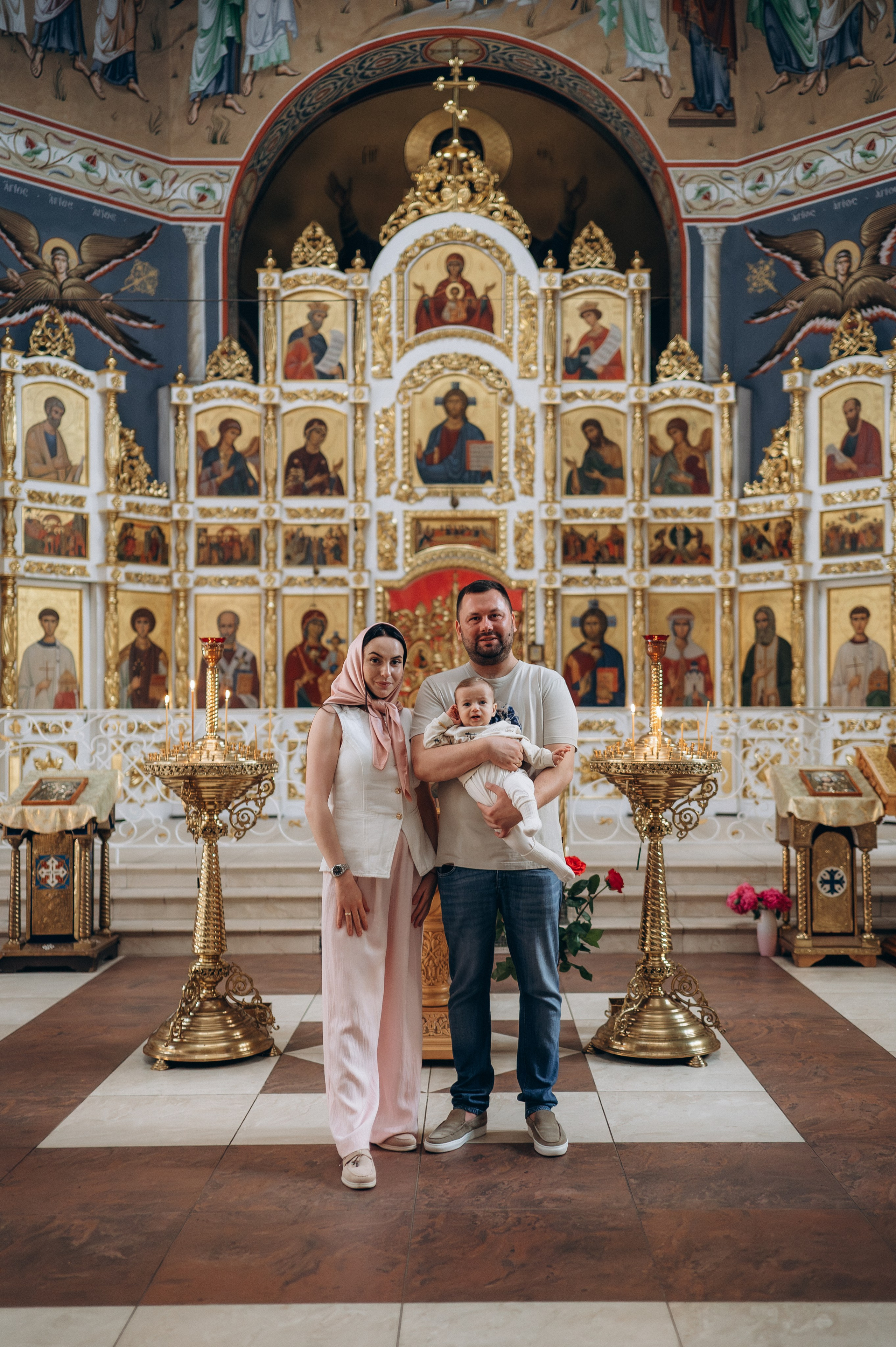 Крещение Марка (Храм Софии Слуцкой). Семейный фотограф в Минске Дарья Дреко