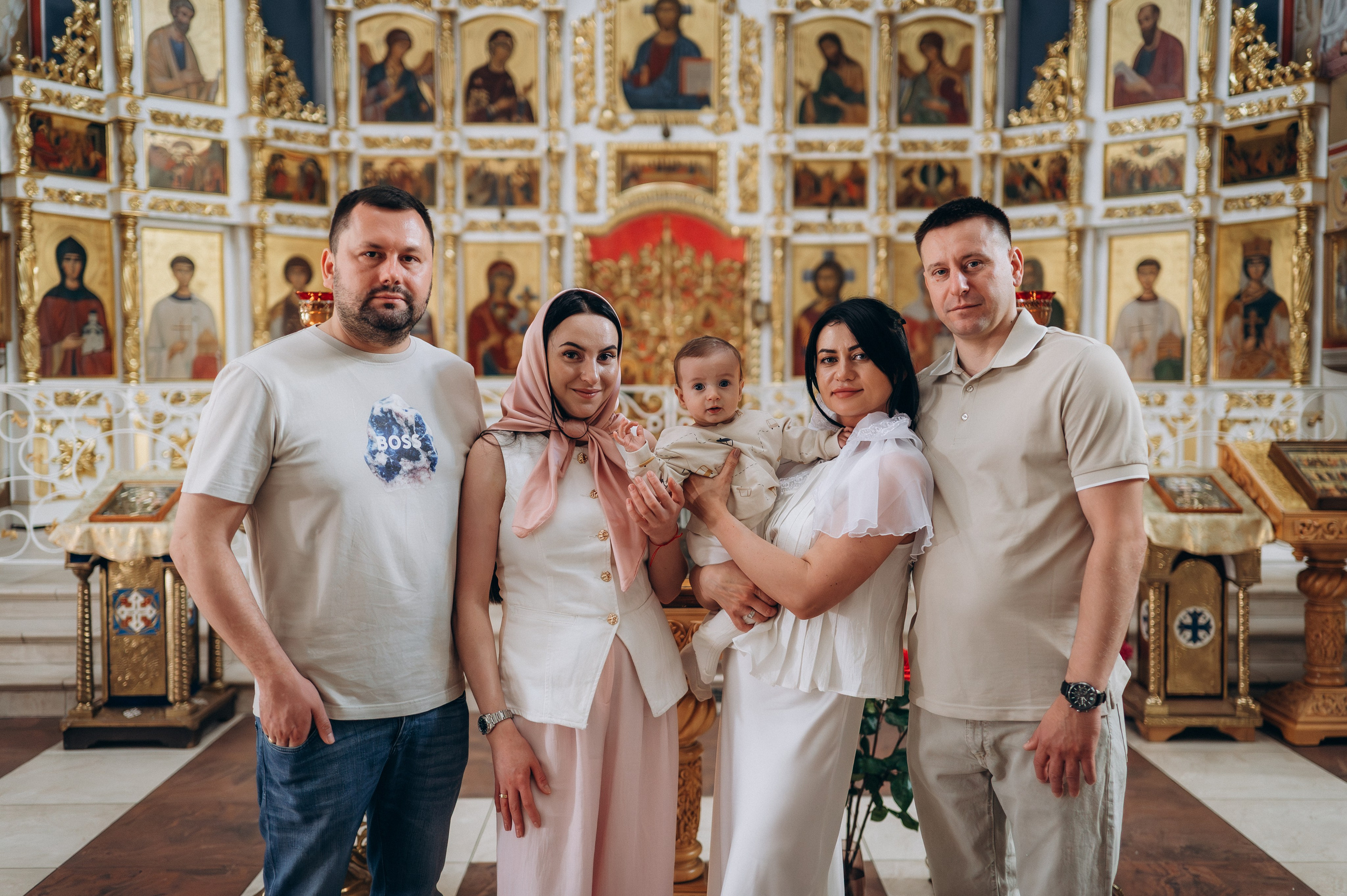 Крещение Марка (Храм Софии Слуцкой). Семейный фотограф в Минске Дарья Дреко
