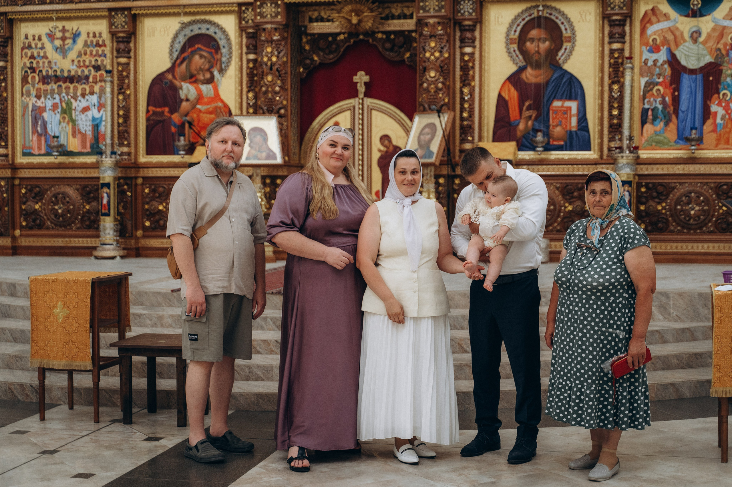 Крещение Верочки (Храм иконы Божией Матери «Всех скорбящих Радость). Семейный фотограф в Минске Дарья Дреко