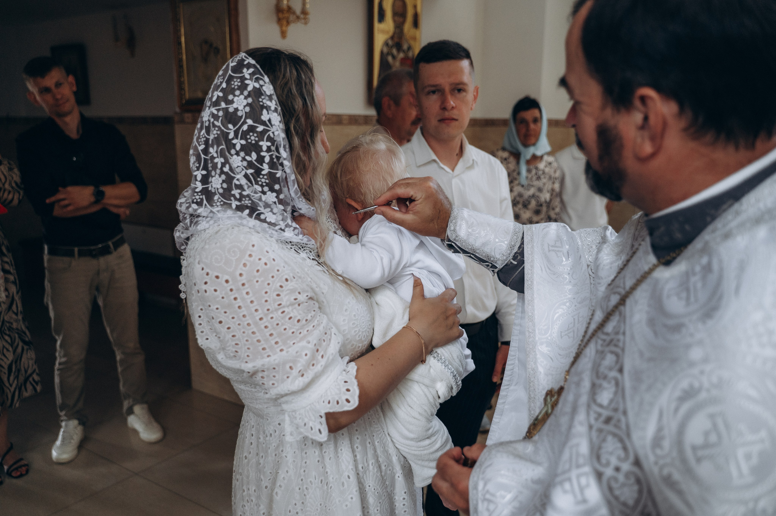 Крещение Станислава (Храм Луки Крымского). Семейный фотограф в Минске Дарья Дреко