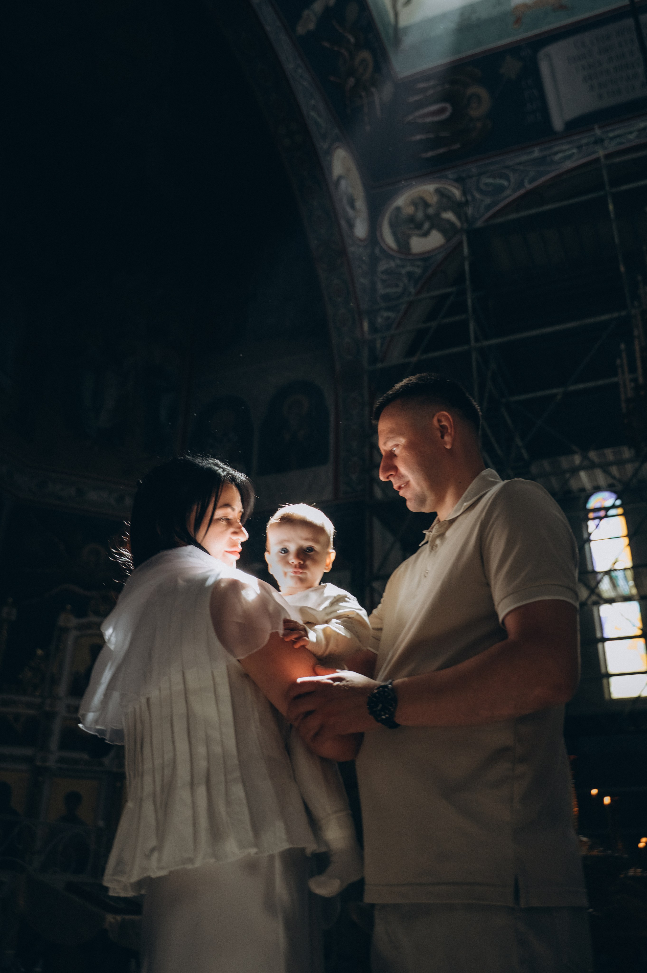 Крещение Марка (Храм Софии Слуцкой). Семейный фотограф в Минске Дарья Дреко
