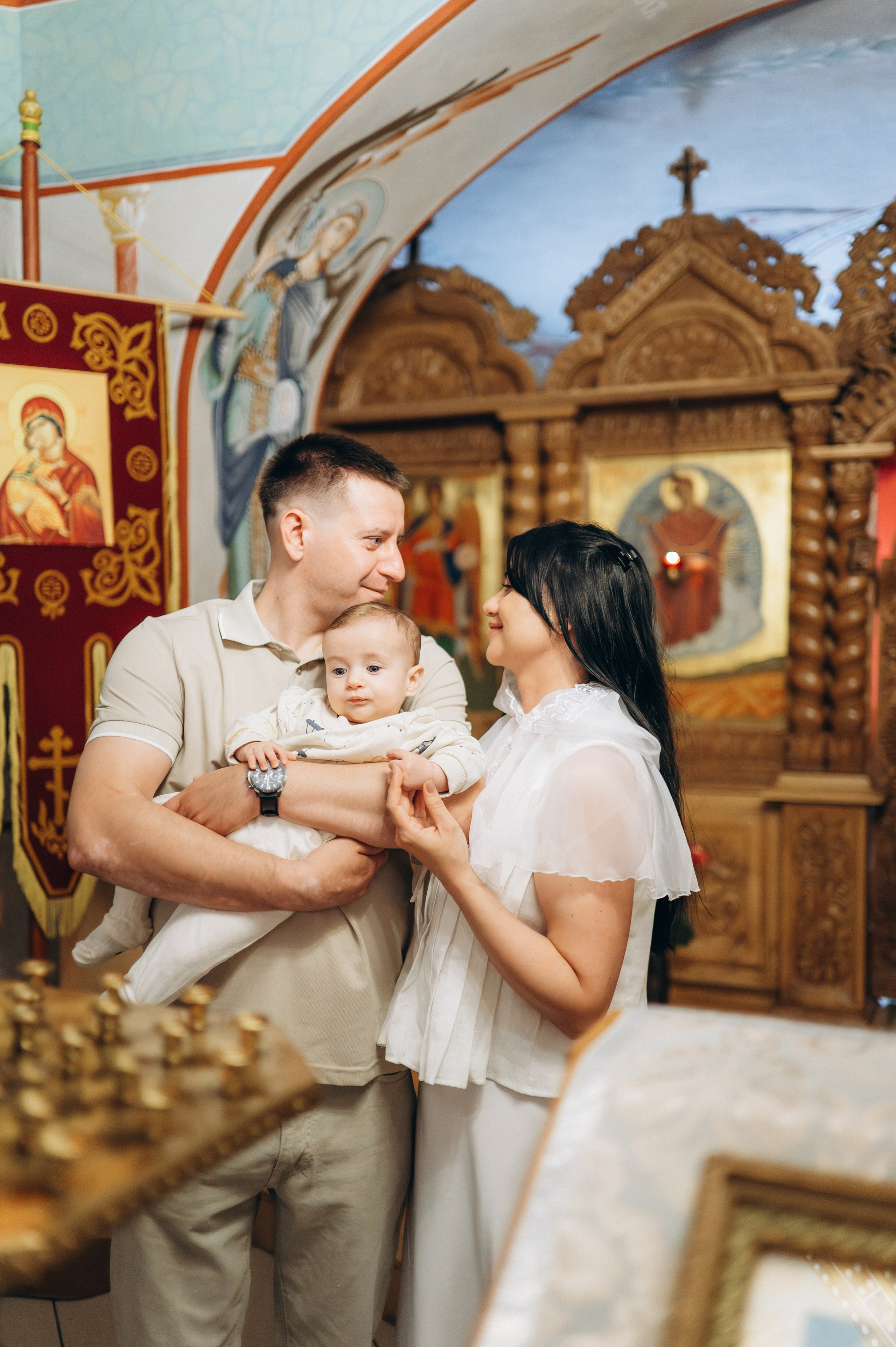 Крещение Марка (Храм Софии Слуцкой). Семейный фотограф в Минске Дарья Дреко