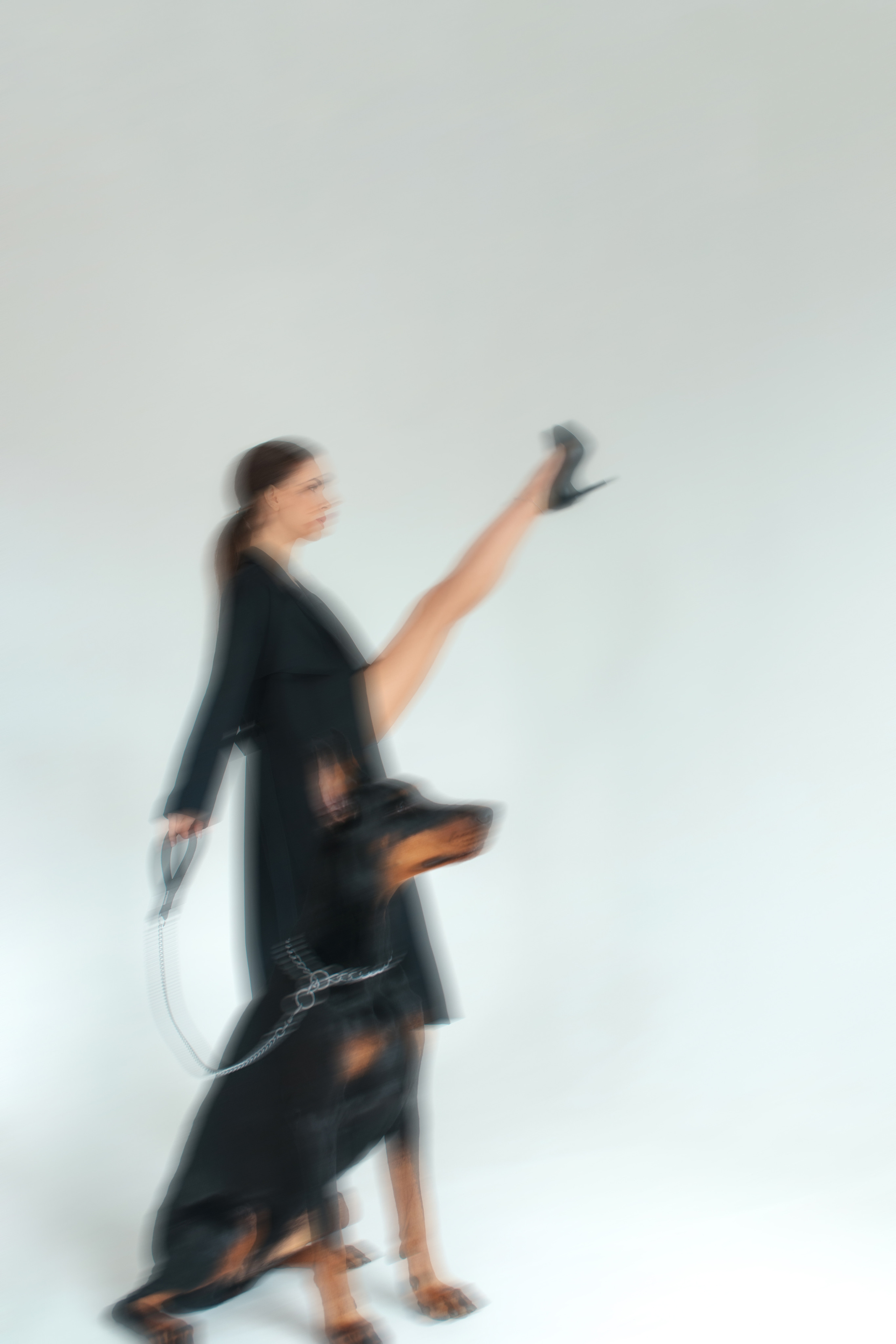 Наталья и доберман. Семейный и женский фотограф в Ростове-на-Дону Екатерина Фитисова