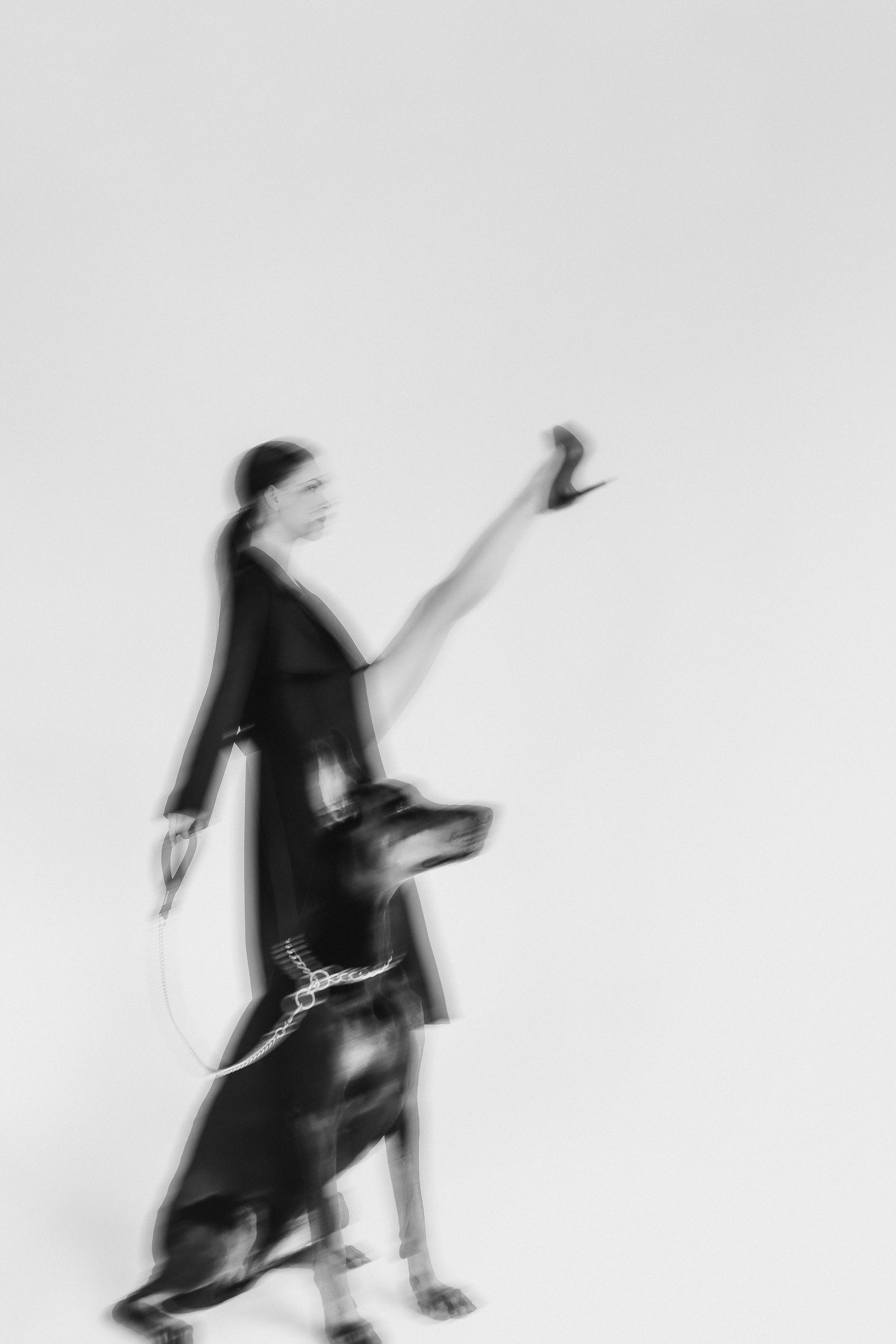 Наталья и доберман. Семейный и женский фотограф в Ростове-на-Дону Екатерина Фитисова