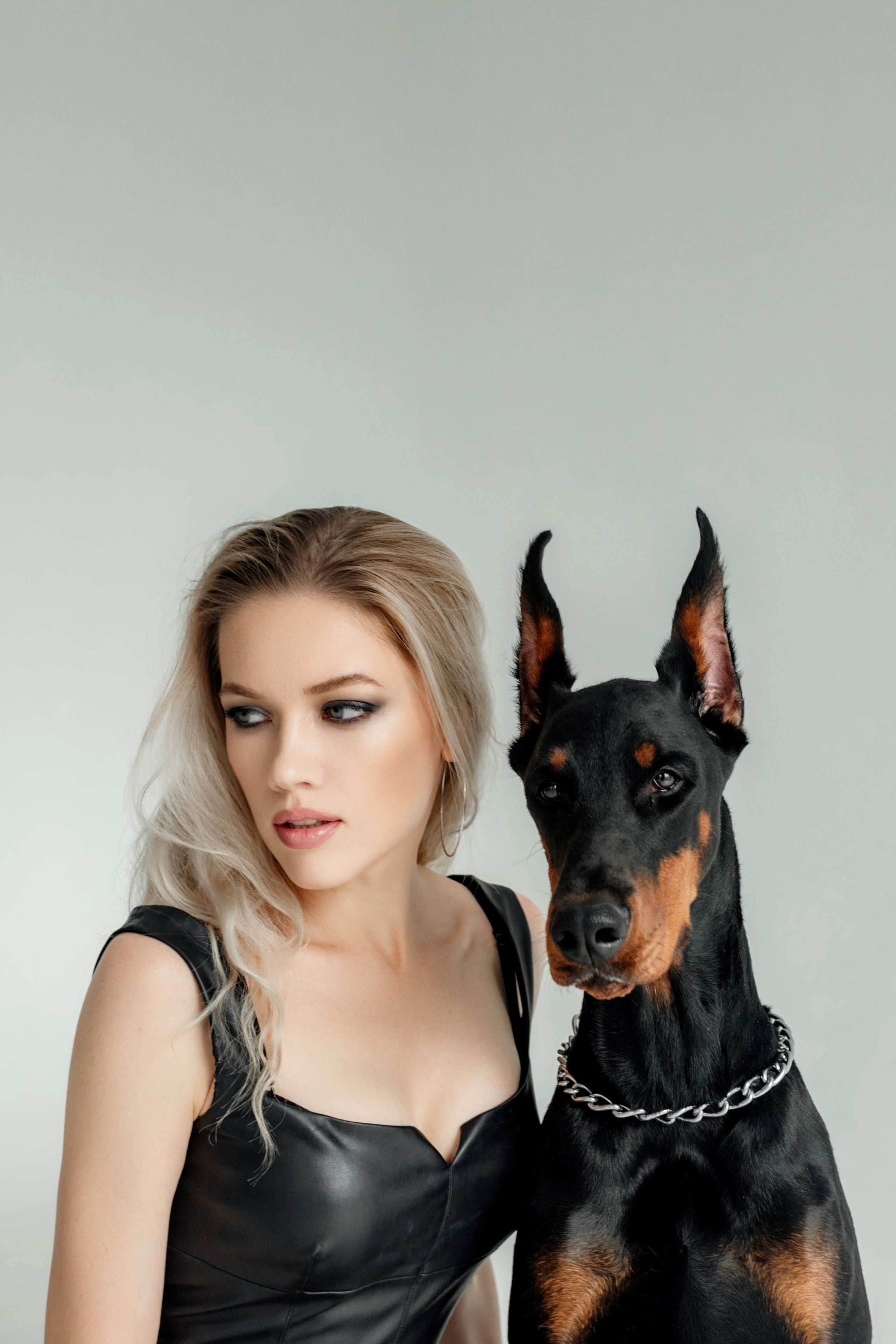 Валя и доберман. Семейный и женский фотограф в Ростове-на-Дону Екатерина Фитисова