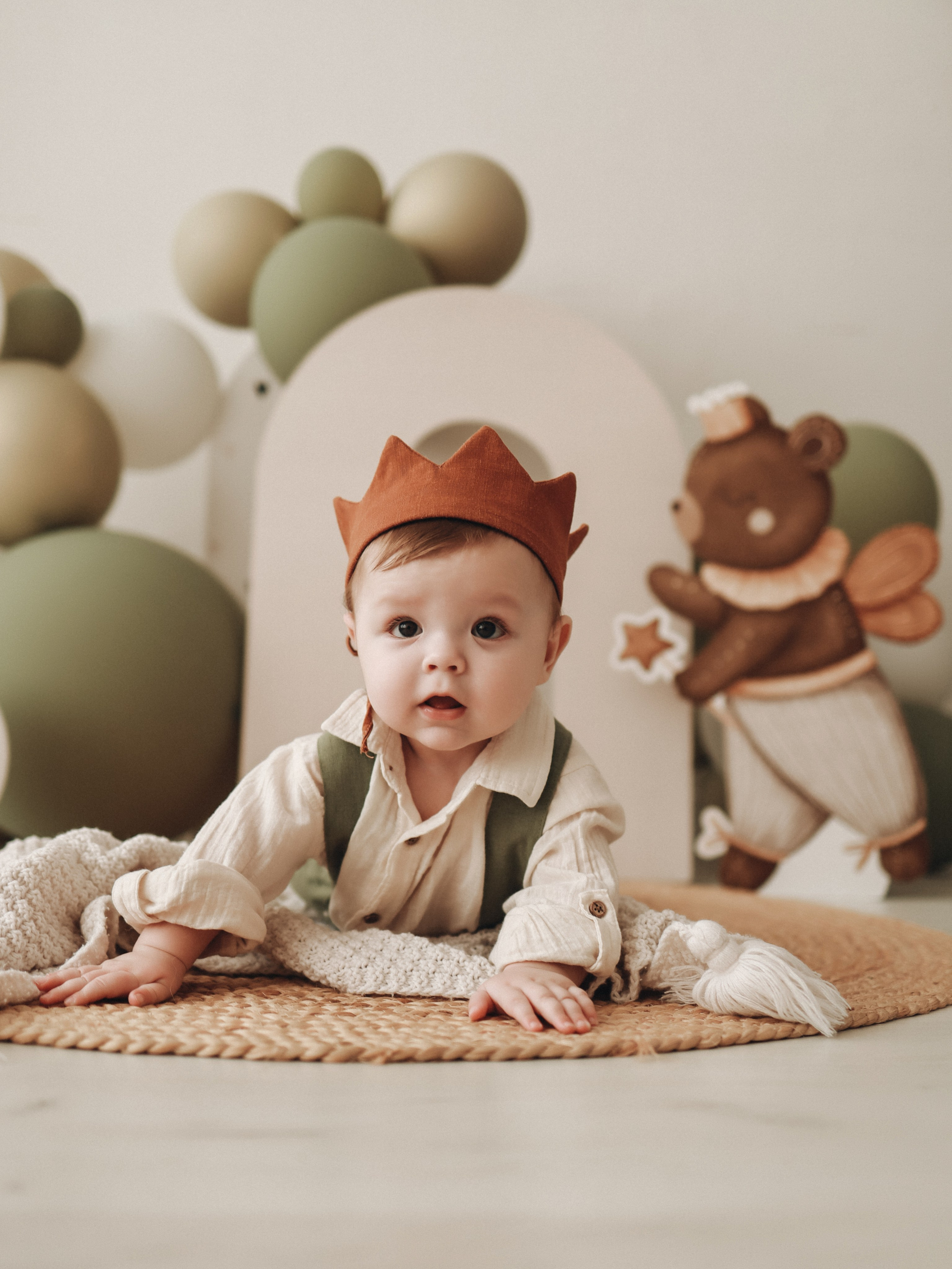 Полгодика. Фотограф новорожденных и детский фотограф в Новосибирске