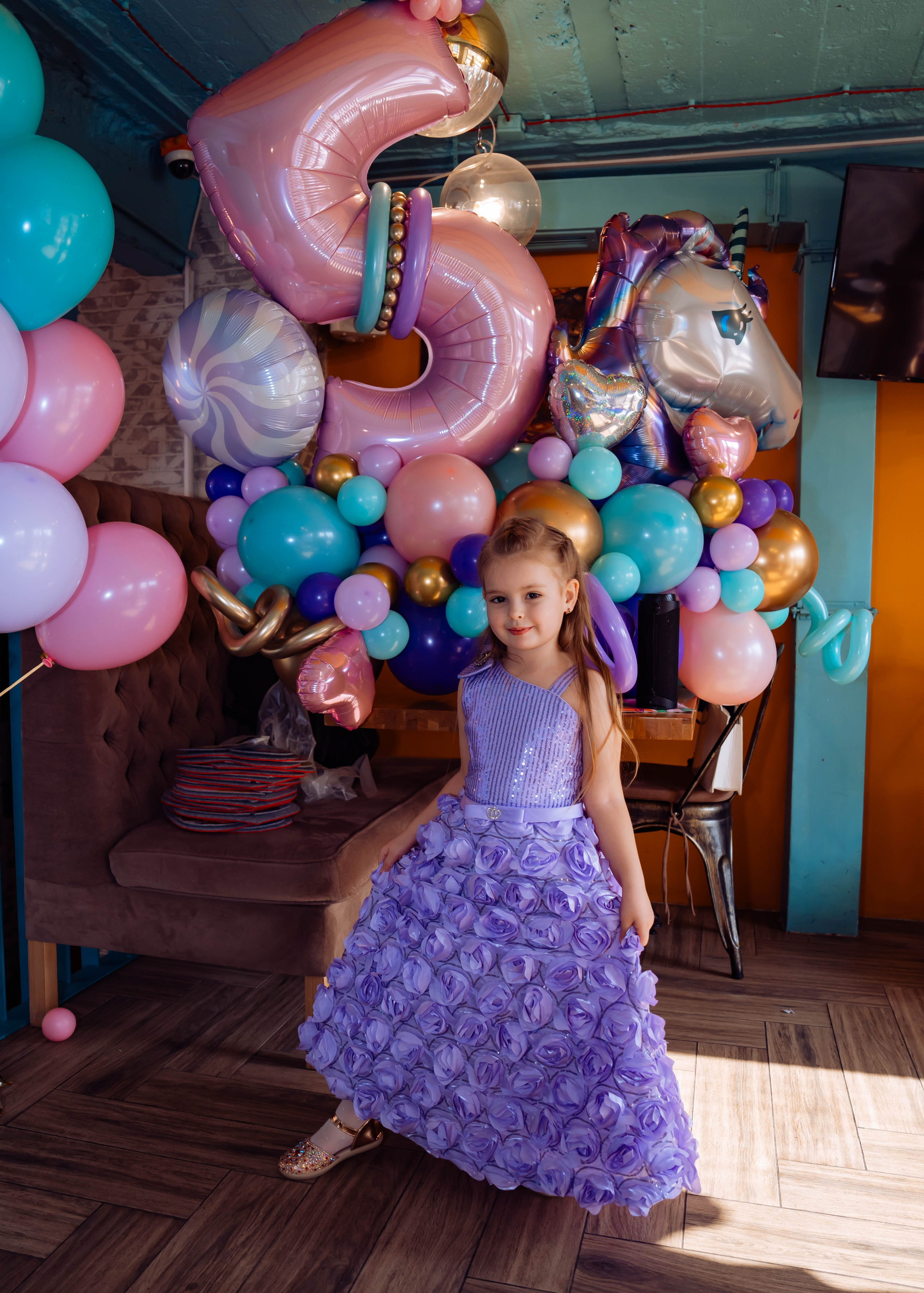 День Рождения с Единорожкой. Крамер Юлиана детский и семейный фотограф