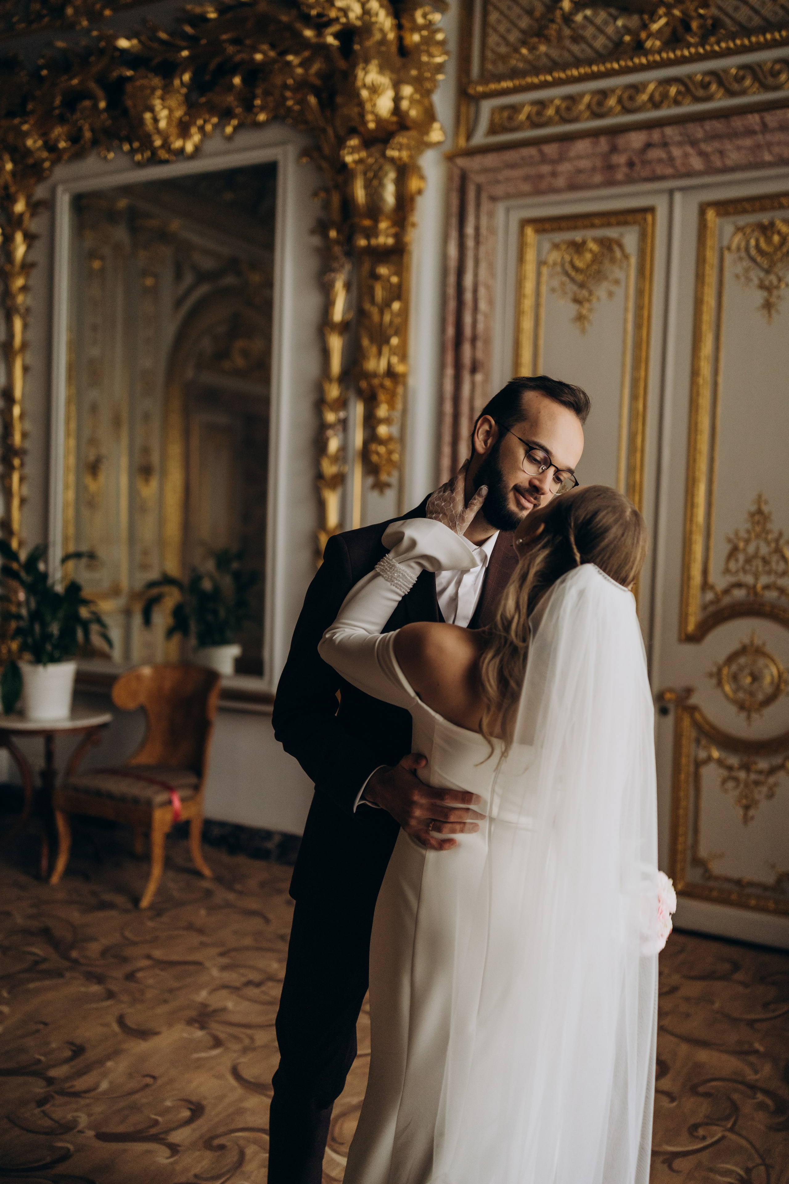 Юра и Полина | 2-й дворец и Половцова. Свадебный и love story фотограф в Санкт-Петербурге