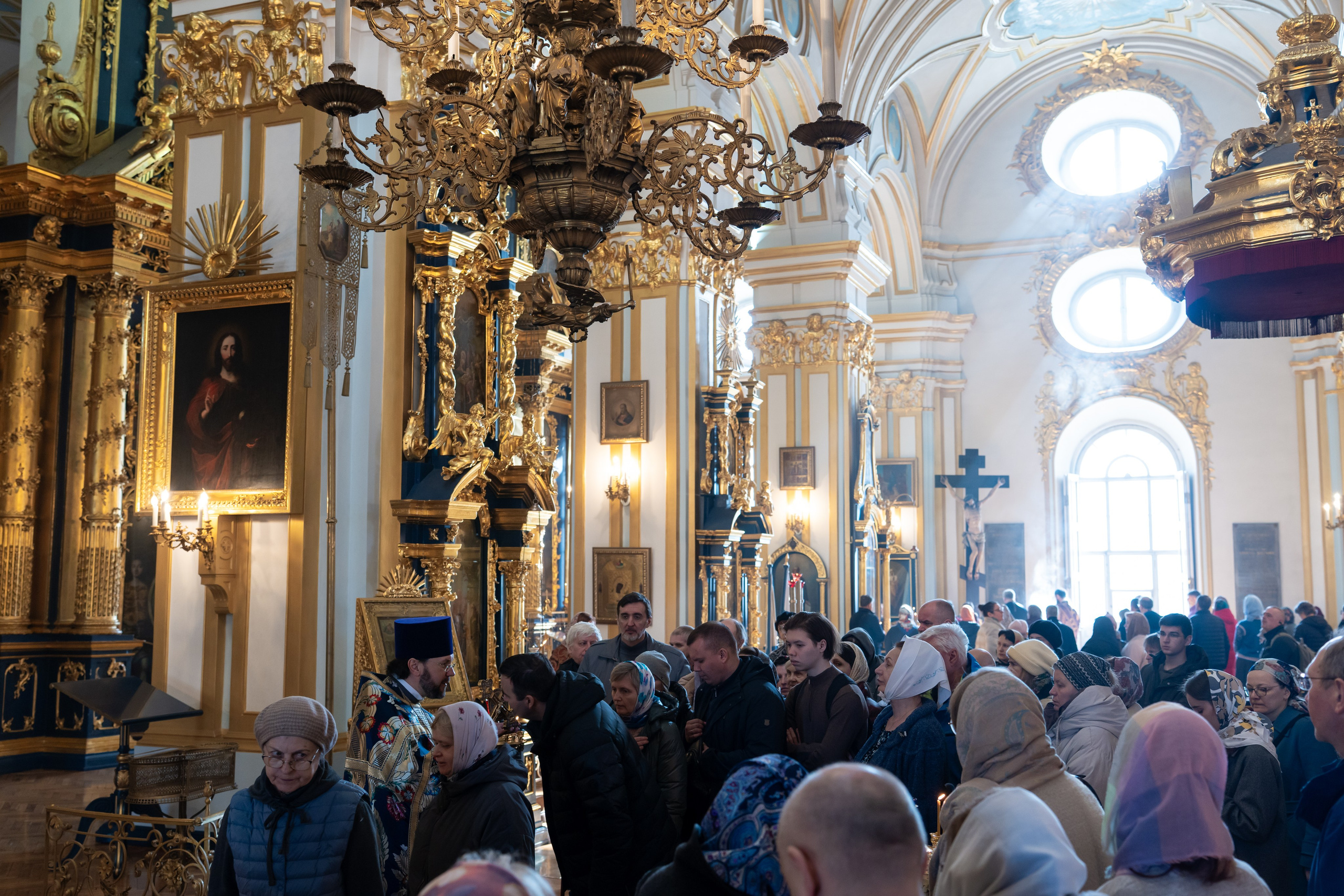 Неделя 4-я Великого поста, прп. Иоанна Лествичника. Святых сорока мучеников, в Севастийском озере мучившихся. НИКОЛО-БОГОЯВЛЕНСКИЙ МОРСКОЙ СОБОР