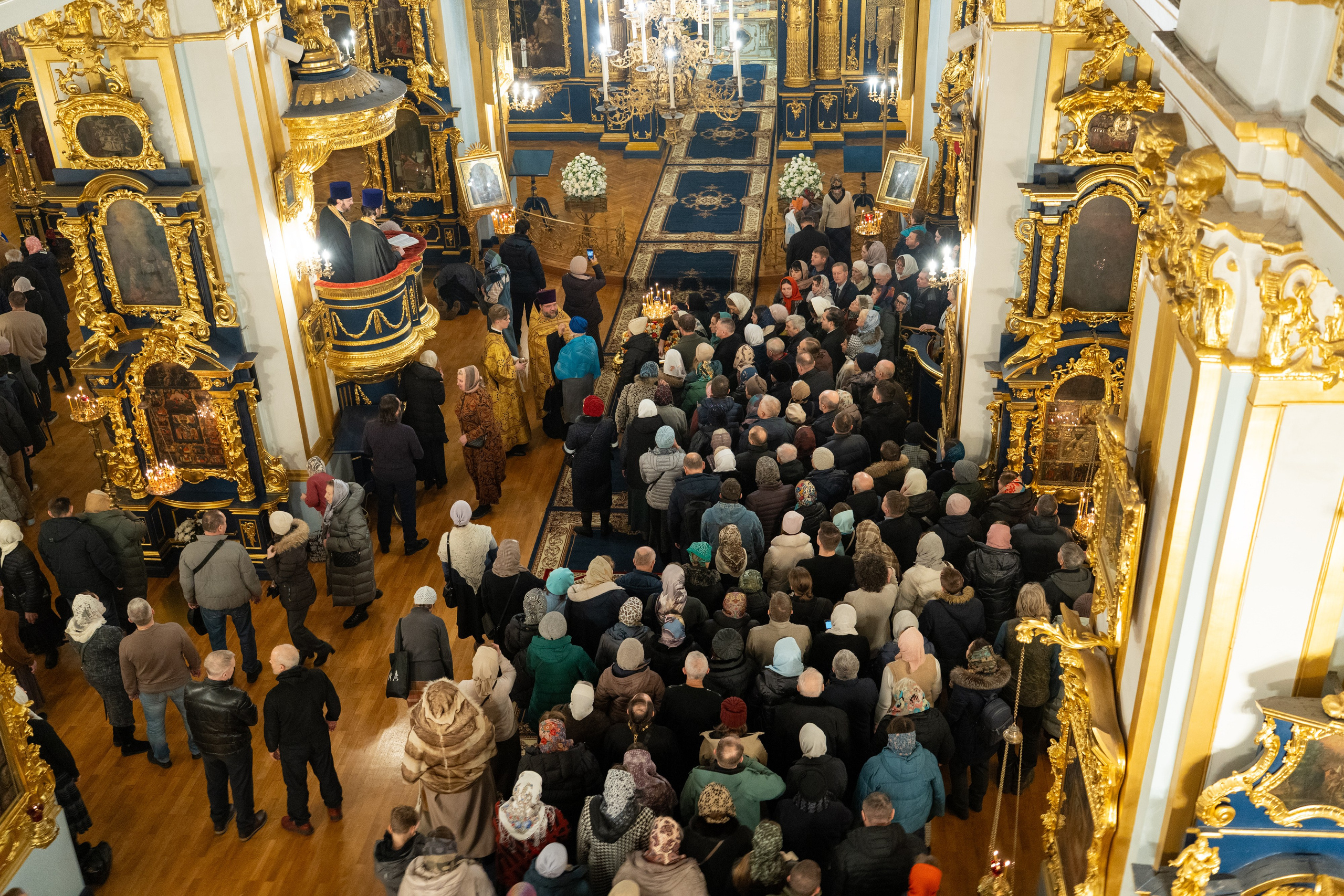 Праздничное бдение. НИКОЛО-БОГОЯВЛЕНСКИЙ МОРСКОЙ СОБОР