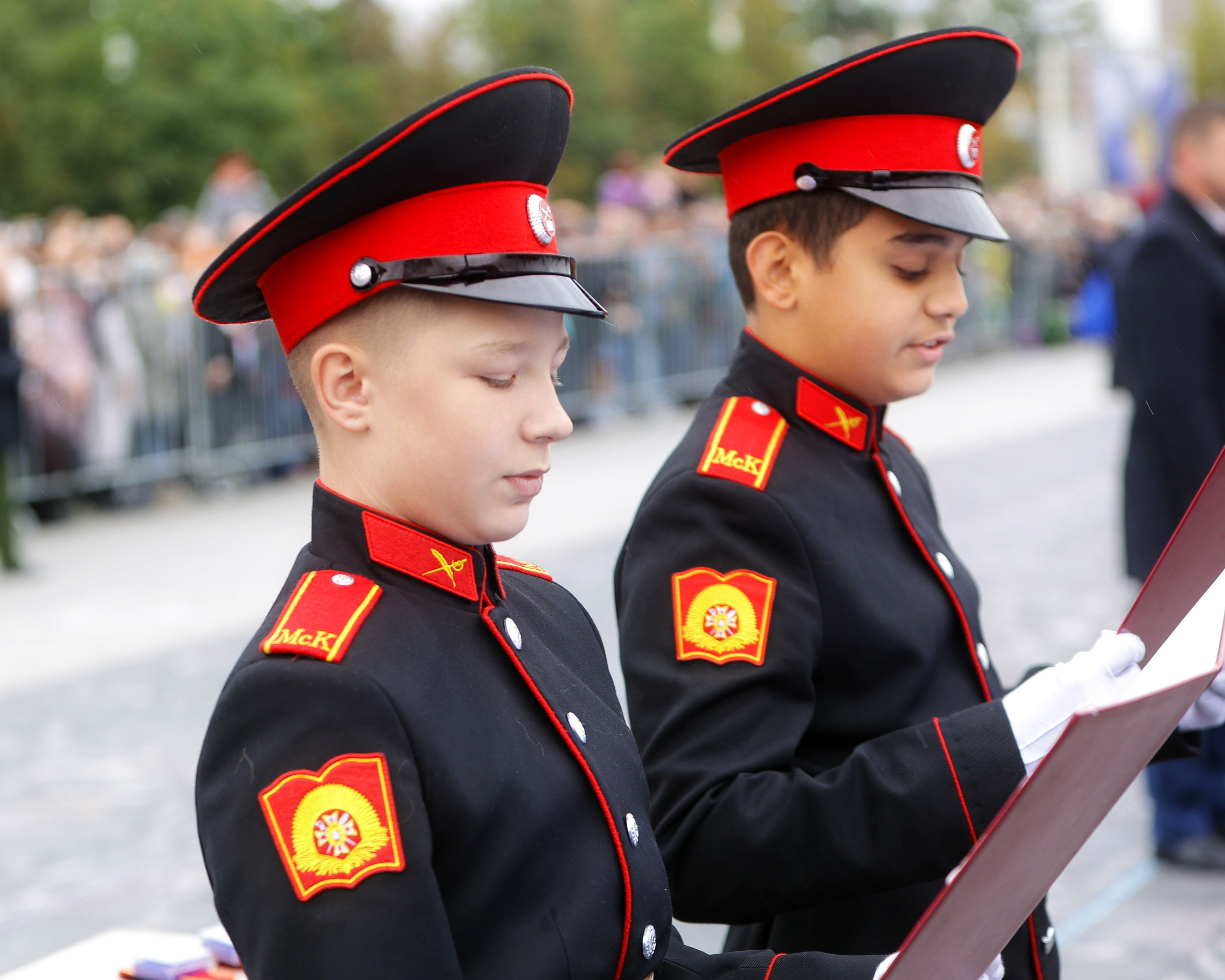 Посвящению в кадеты в Первом Московском кадетском корпусе, Дипломатической кадетской школы. Выпускные альбомы и школьный фотограф в Подольске, Троицке, Щербинке, Москве и Московской области