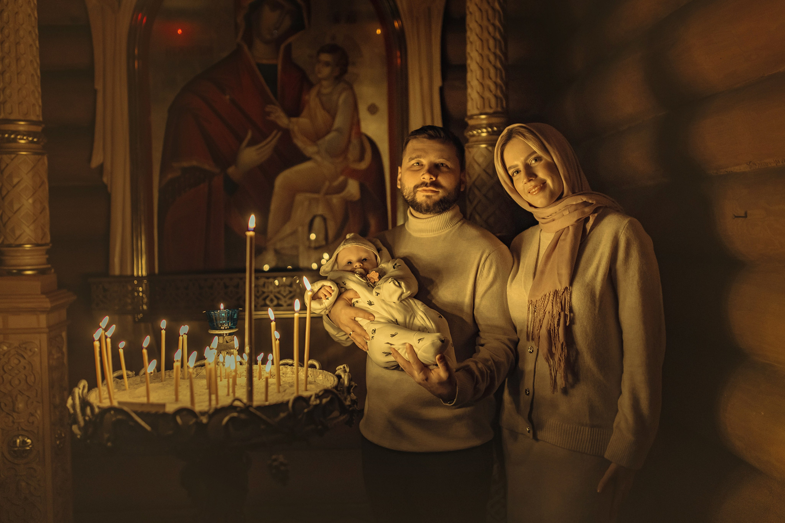 Крещение Эмилии, храм Святой Троицы, ноябрь 25