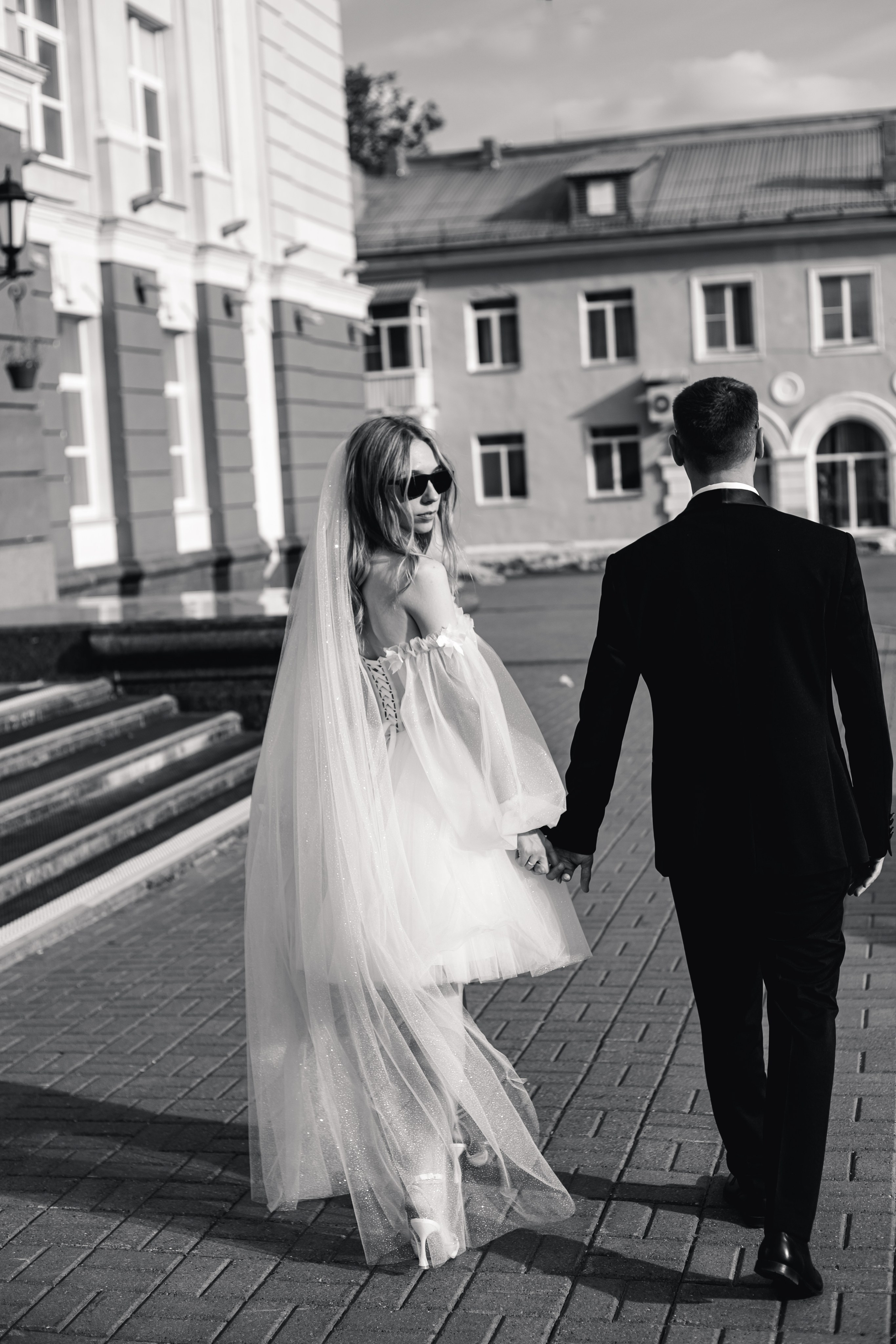 Свадебная прогулка и ЗАГС Кристины и Ильи. Портретный фотограф в Казани Алёна Евсеева