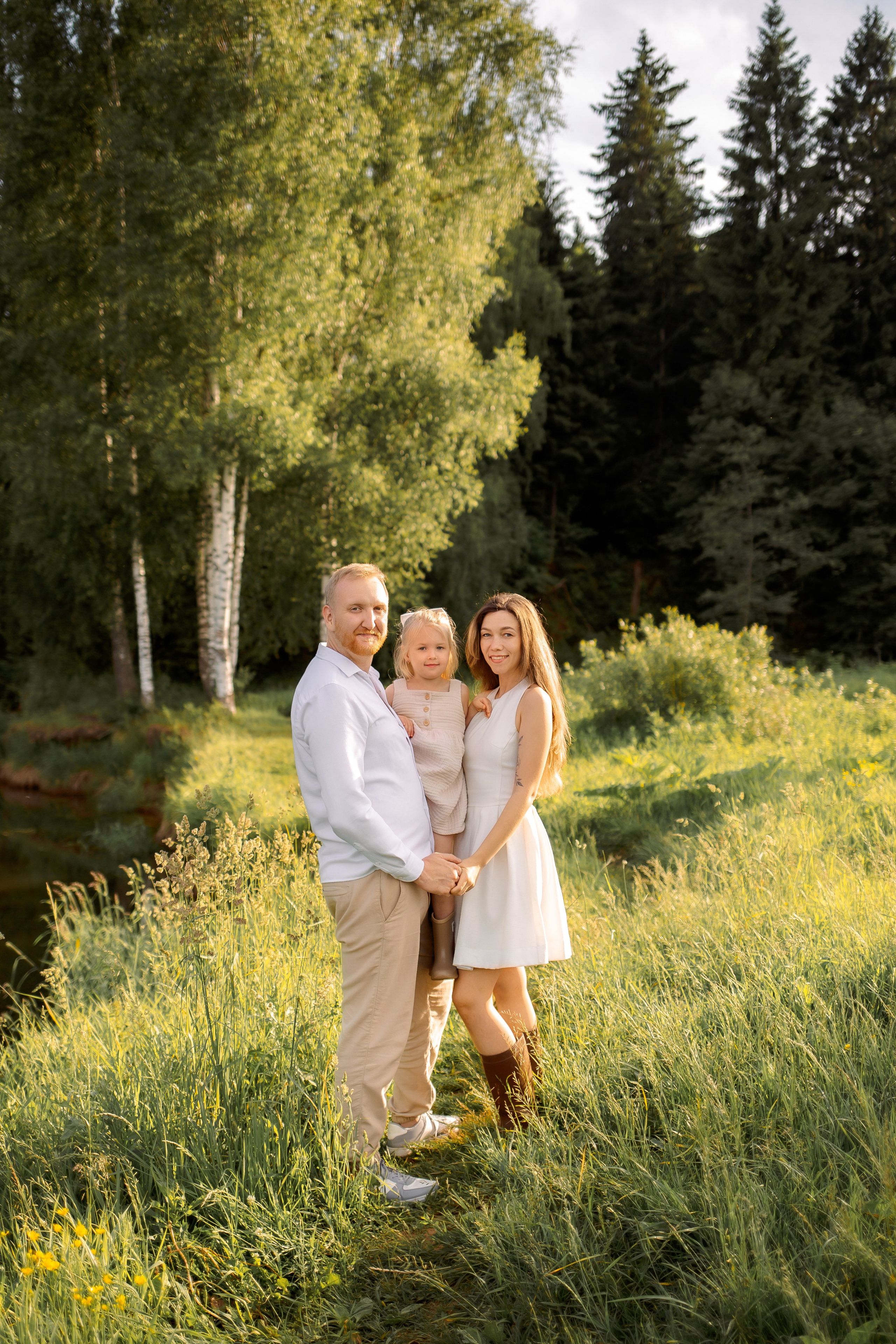 Семейная фотопрогулка на природе. Зотова Алена — семейный и женский фотограф в Зеленограде