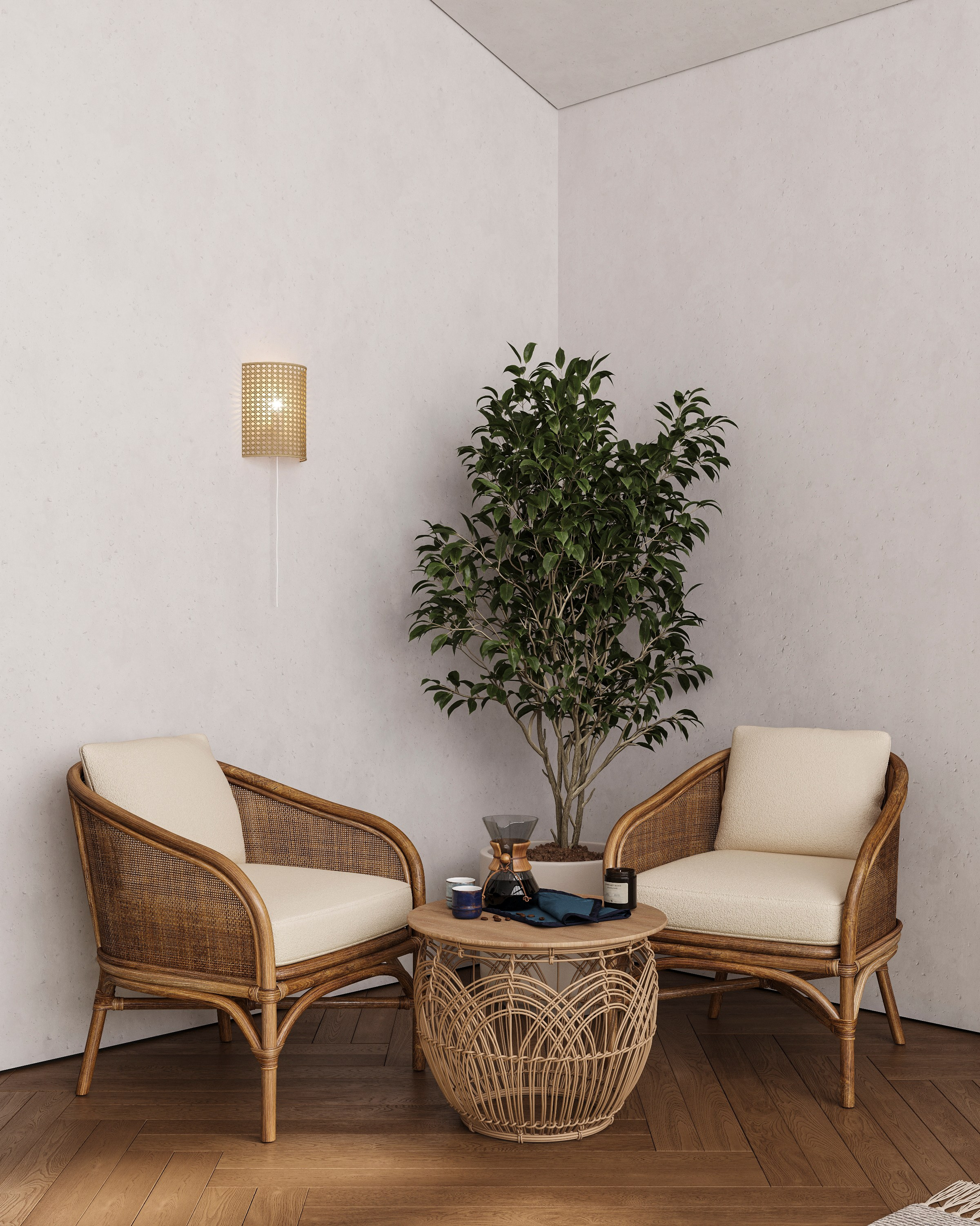 COASTAL SUITE | CONCEPTUAL PROJECT. Interior Visualization by Valerie Stetyukevich