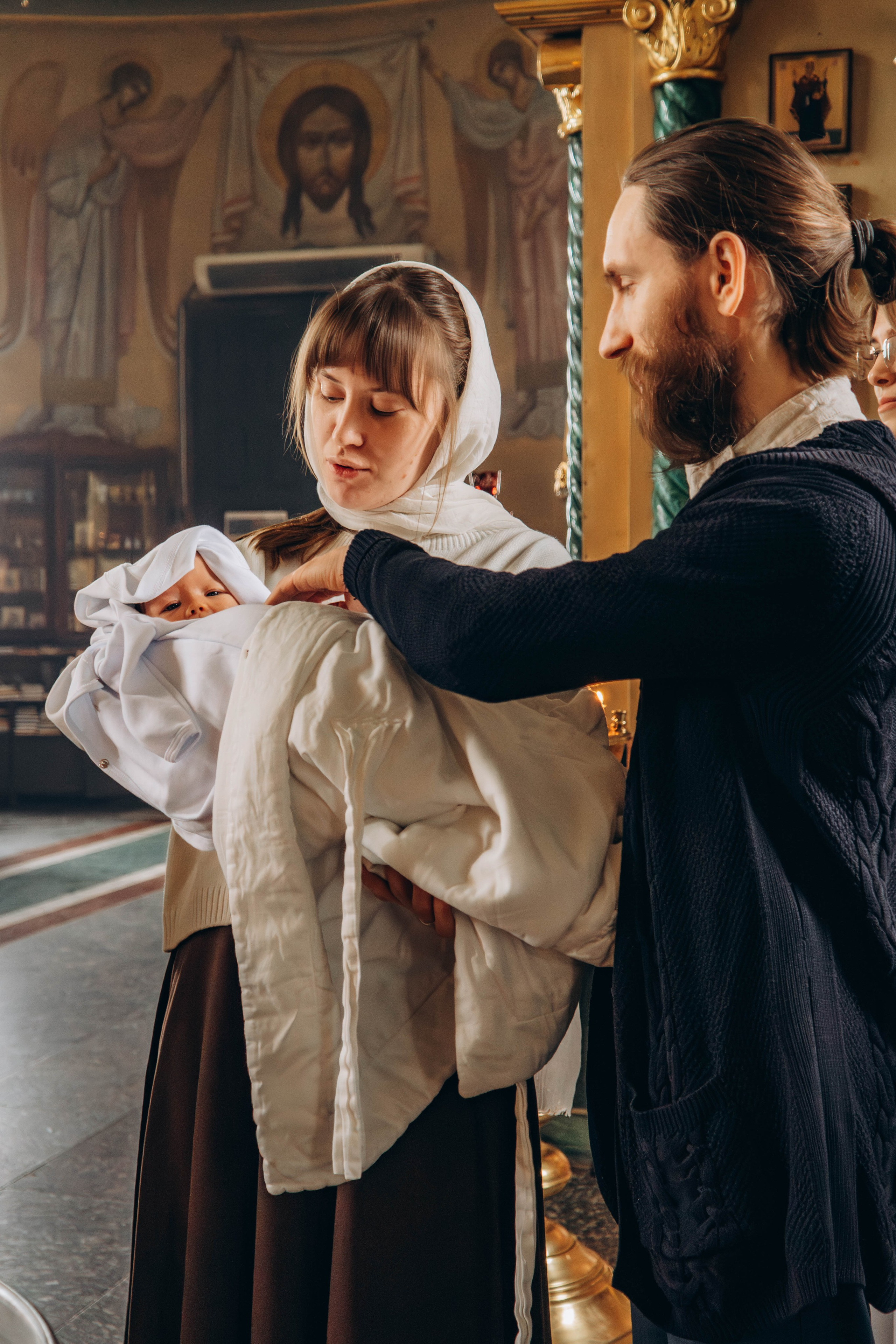 Крещение Анны. Коледино. Фотограф Москва Валерия Веденина