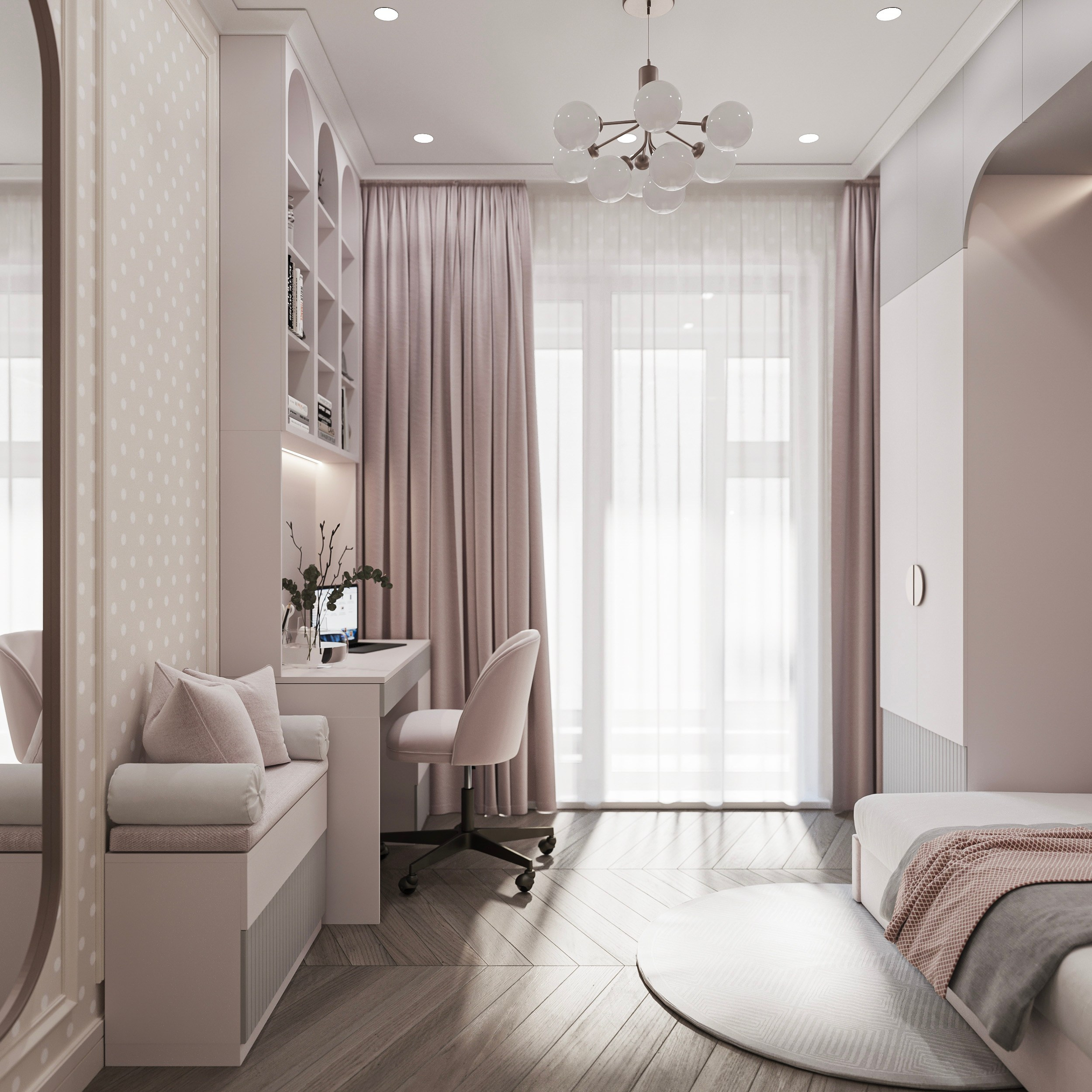 ЖК Державина, 50. Площадь 61 кв. м. Дизайнер интерьера в Новосибирске_Елена Сергеева