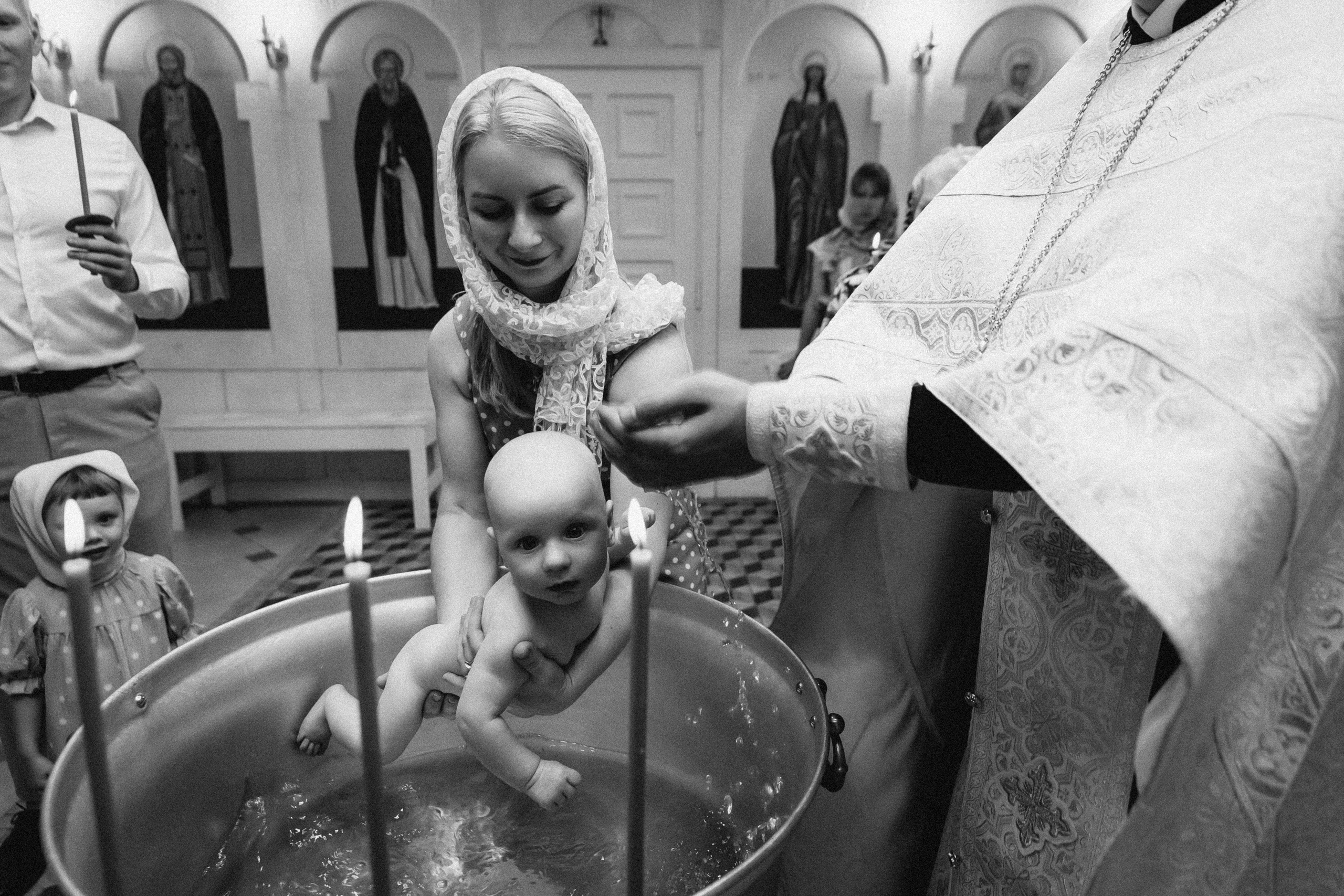Крещение Варвары. Семейный фотограф Минск Усова Ольга
