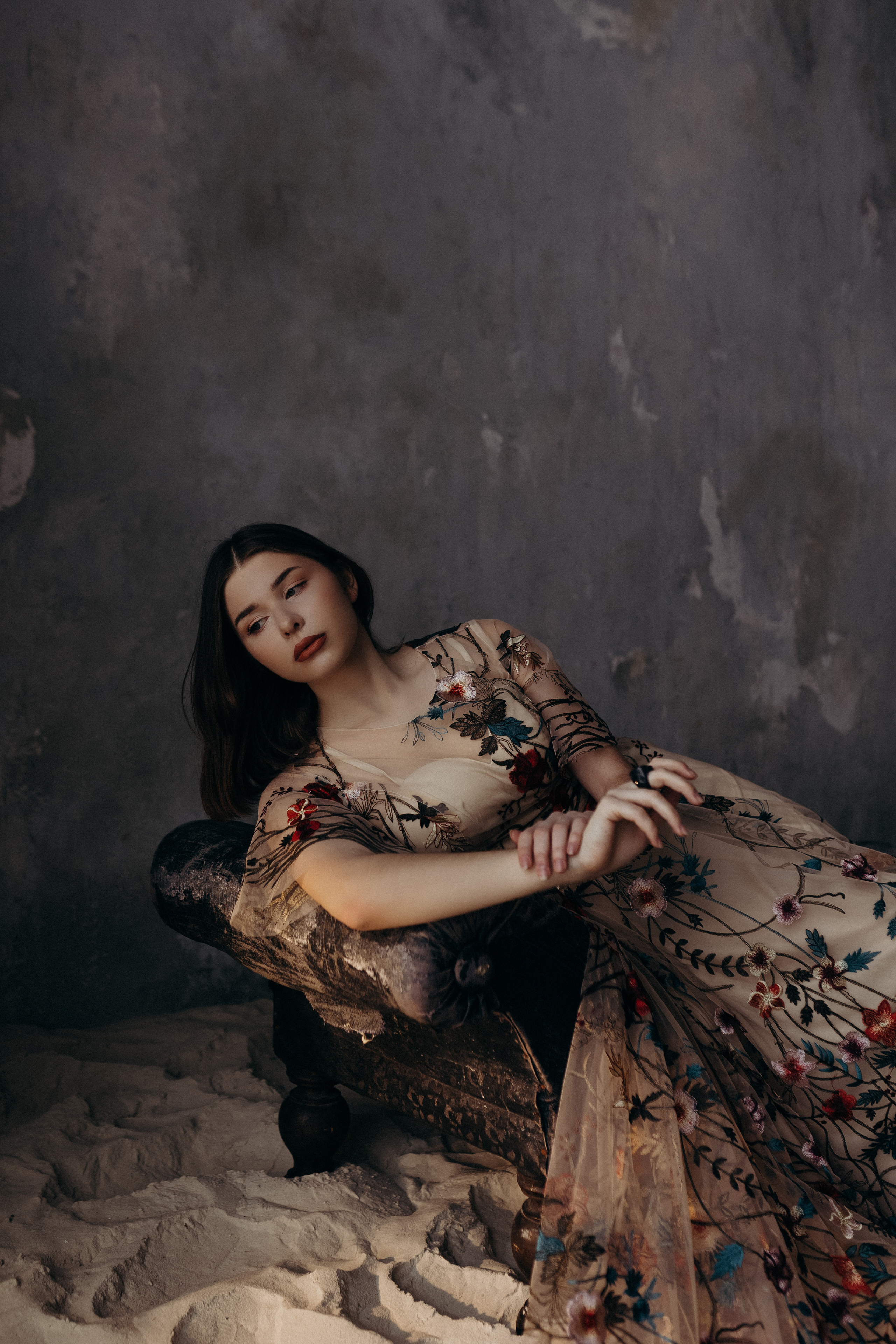 Съёмка в зале Песок. Семейный фотограф в Москве и Московской области Донкова Екатерина