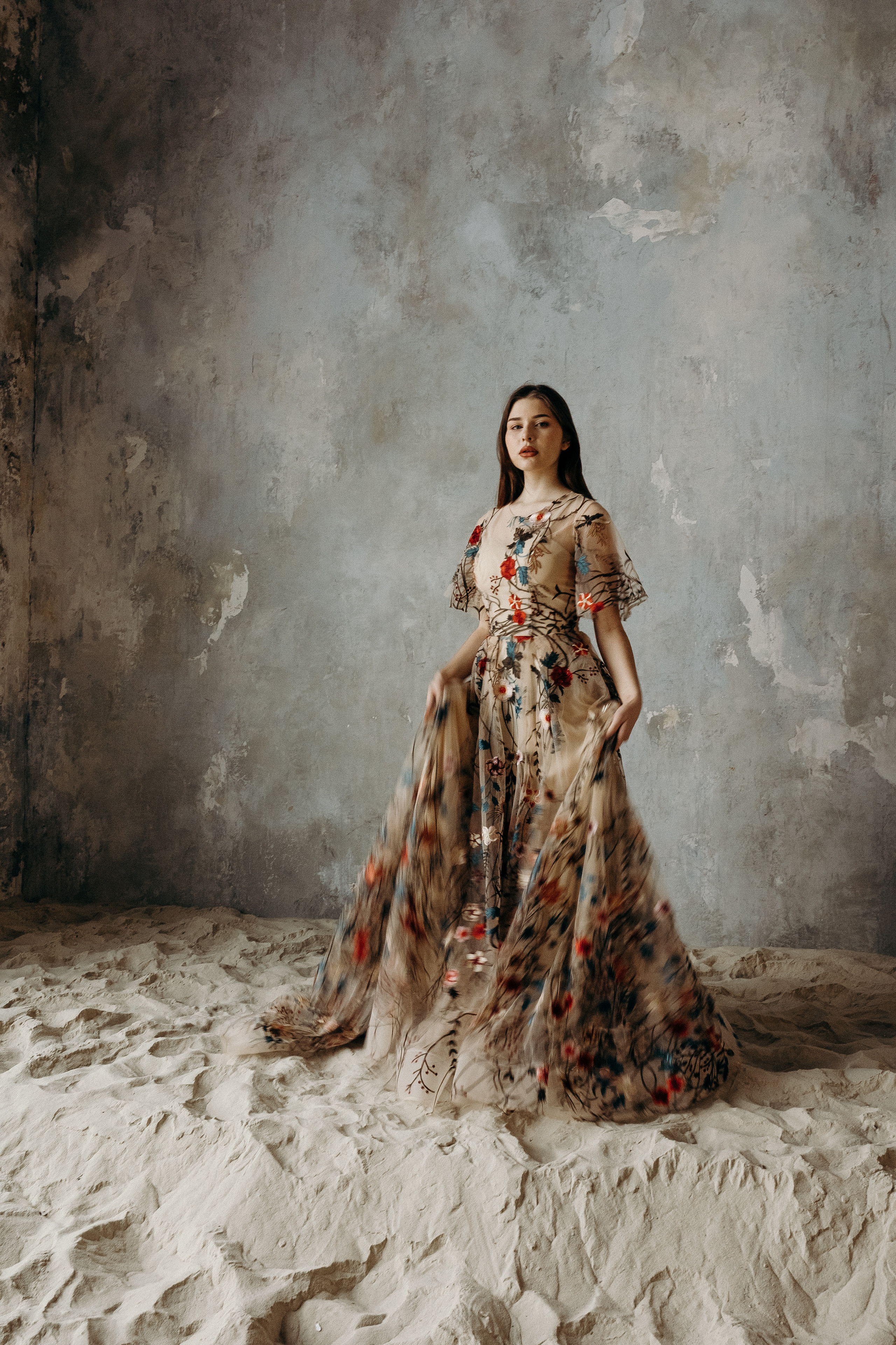 Съёмка в зале Песок. Семейный фотограф в Москве и Московской области Донкова Екатерина