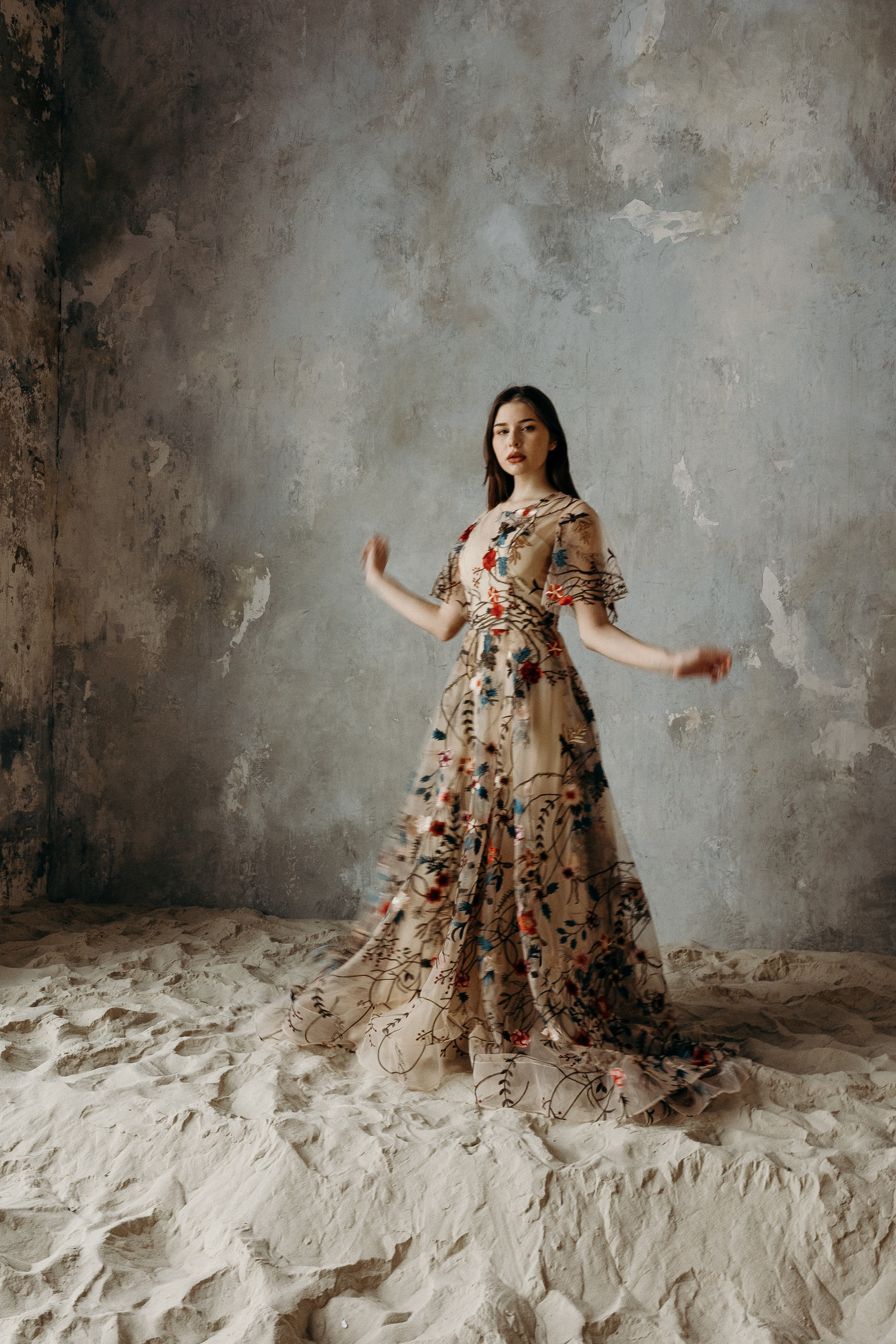 Съёмка в зале Песок. Семейный фотограф в Москве и Московской области Донкова Екатерина