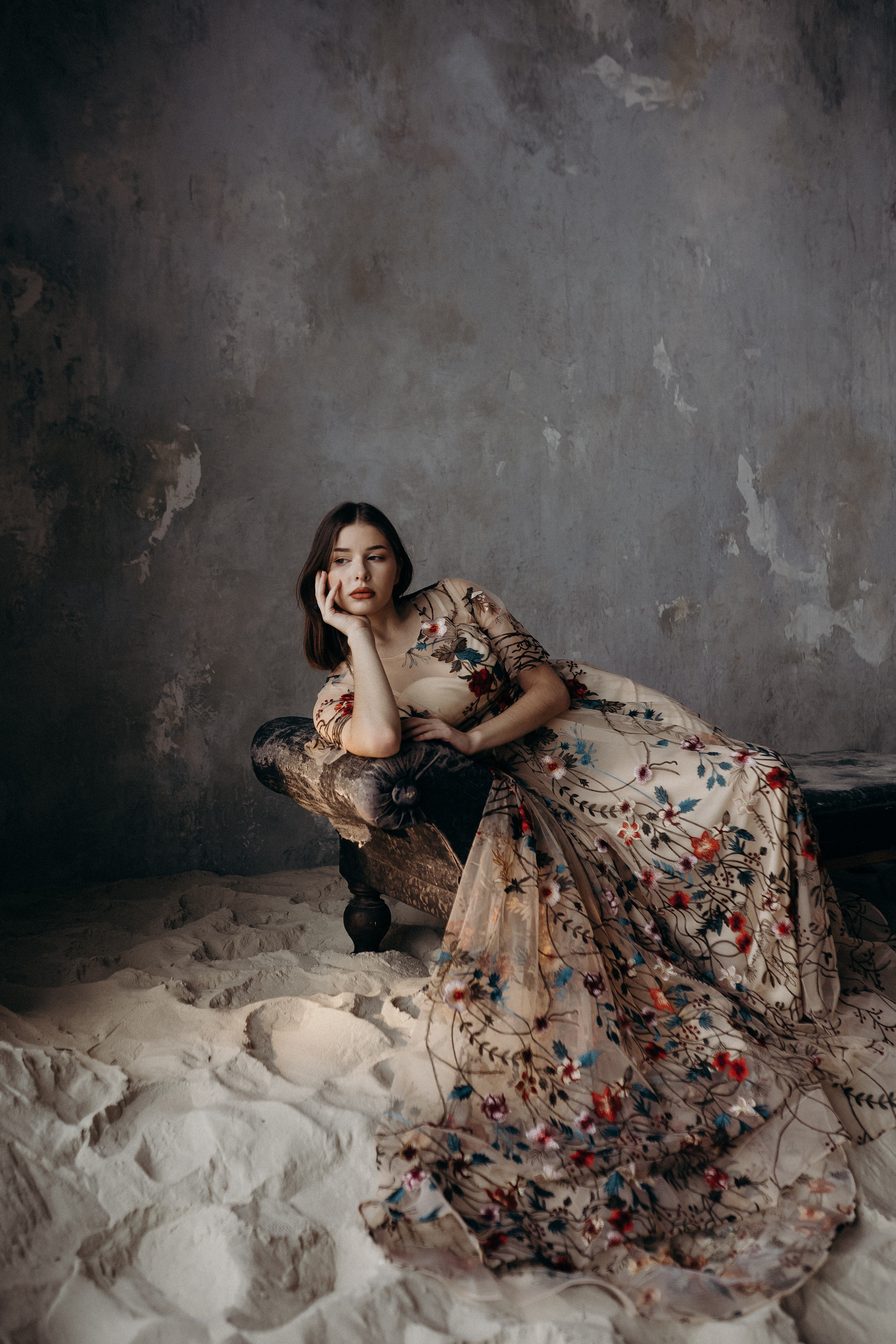 Съёмка в зале Песок. Семейный фотограф в Москве и Московской области Донкова Екатерина