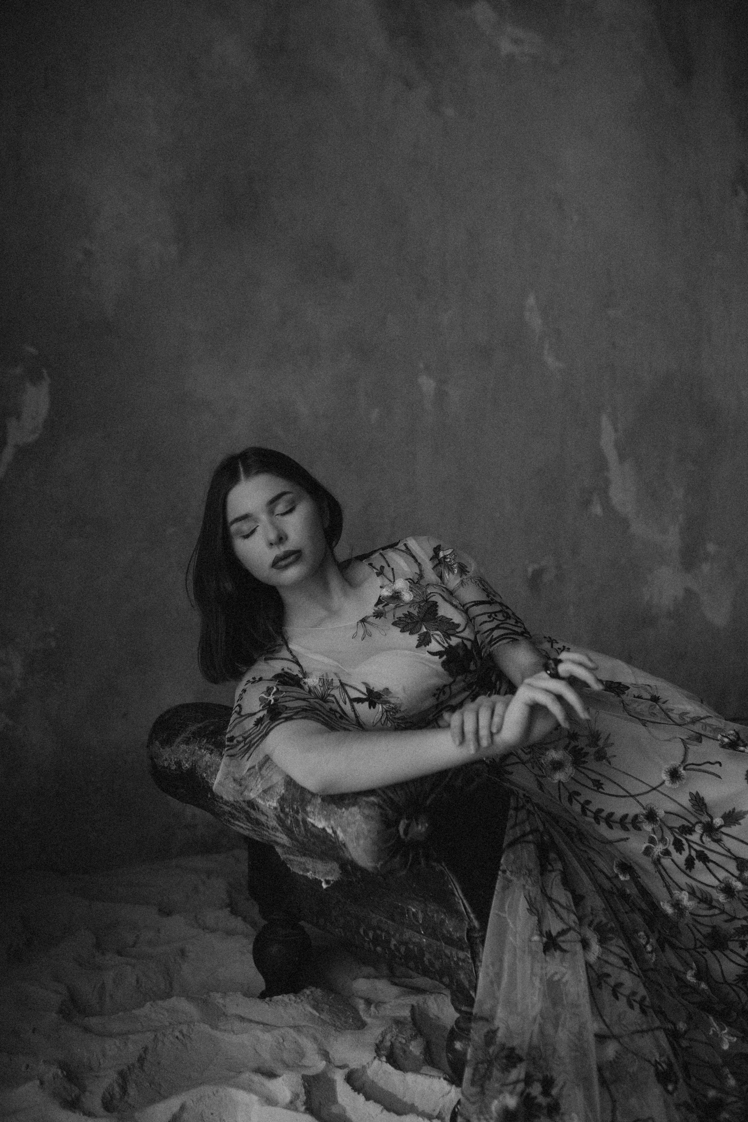 Съёмка в зале Песок. Семейный фотограф в Москве и Московской области Донкова Екатерина