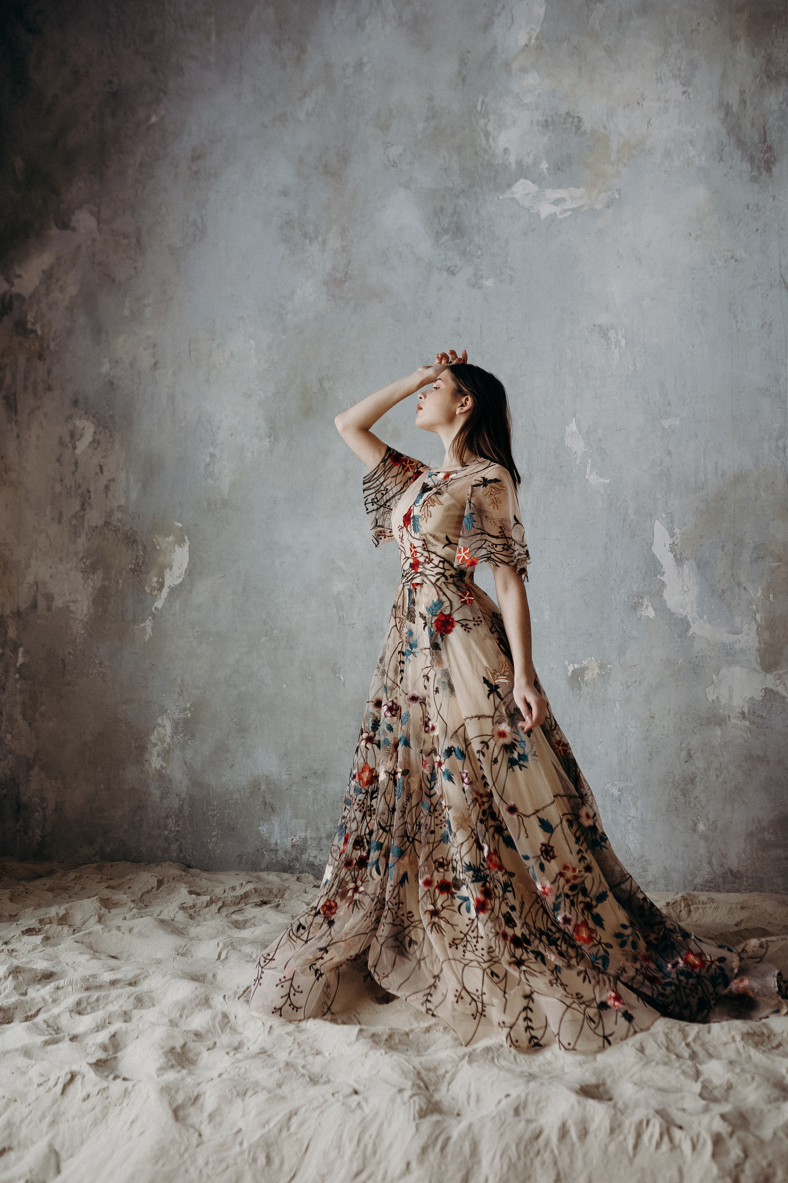 Съёмка в зале Песок. Семейный фотограф в Москве и Московской области Донкова Екатерина