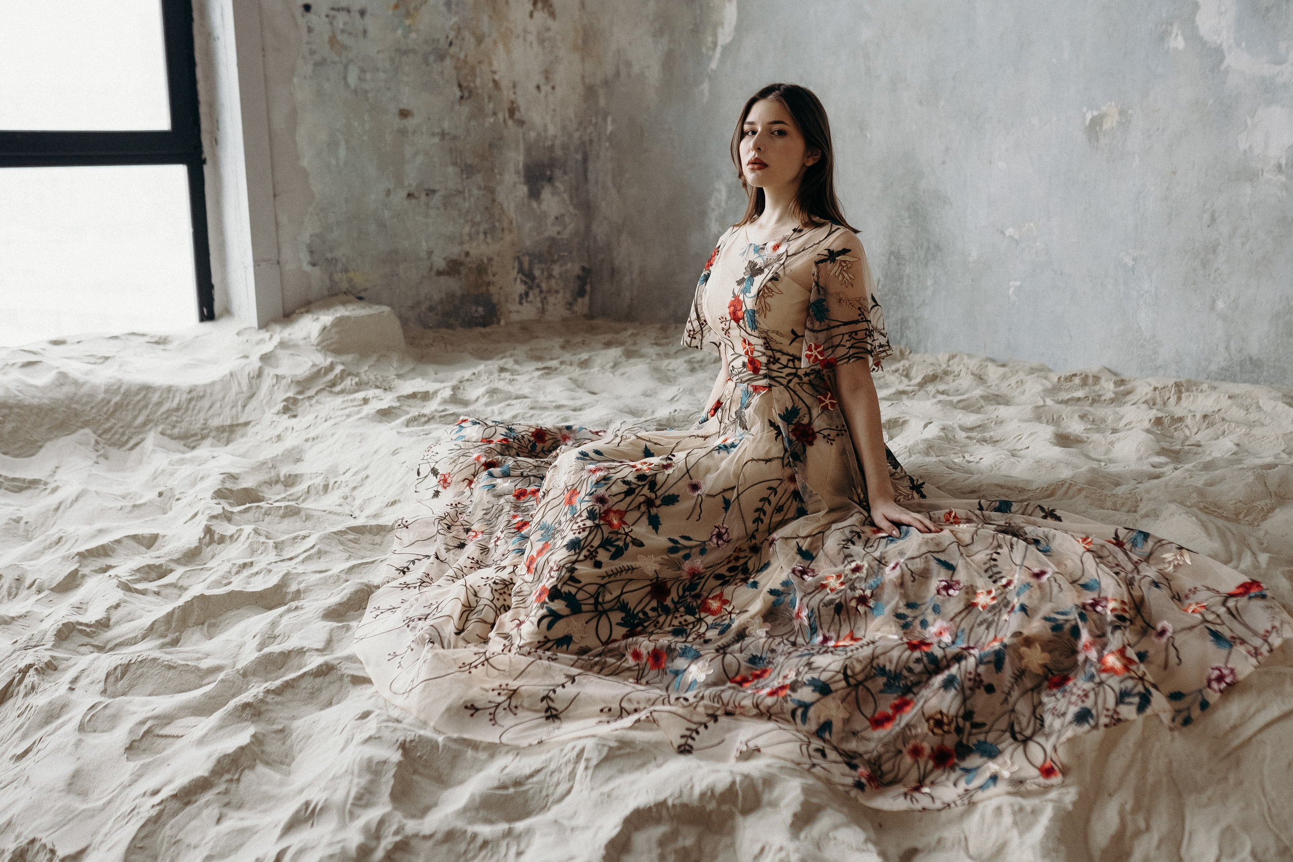 Съёмка в зале Песок. Семейный фотограф в Москве и Московской области Донкова Екатерина