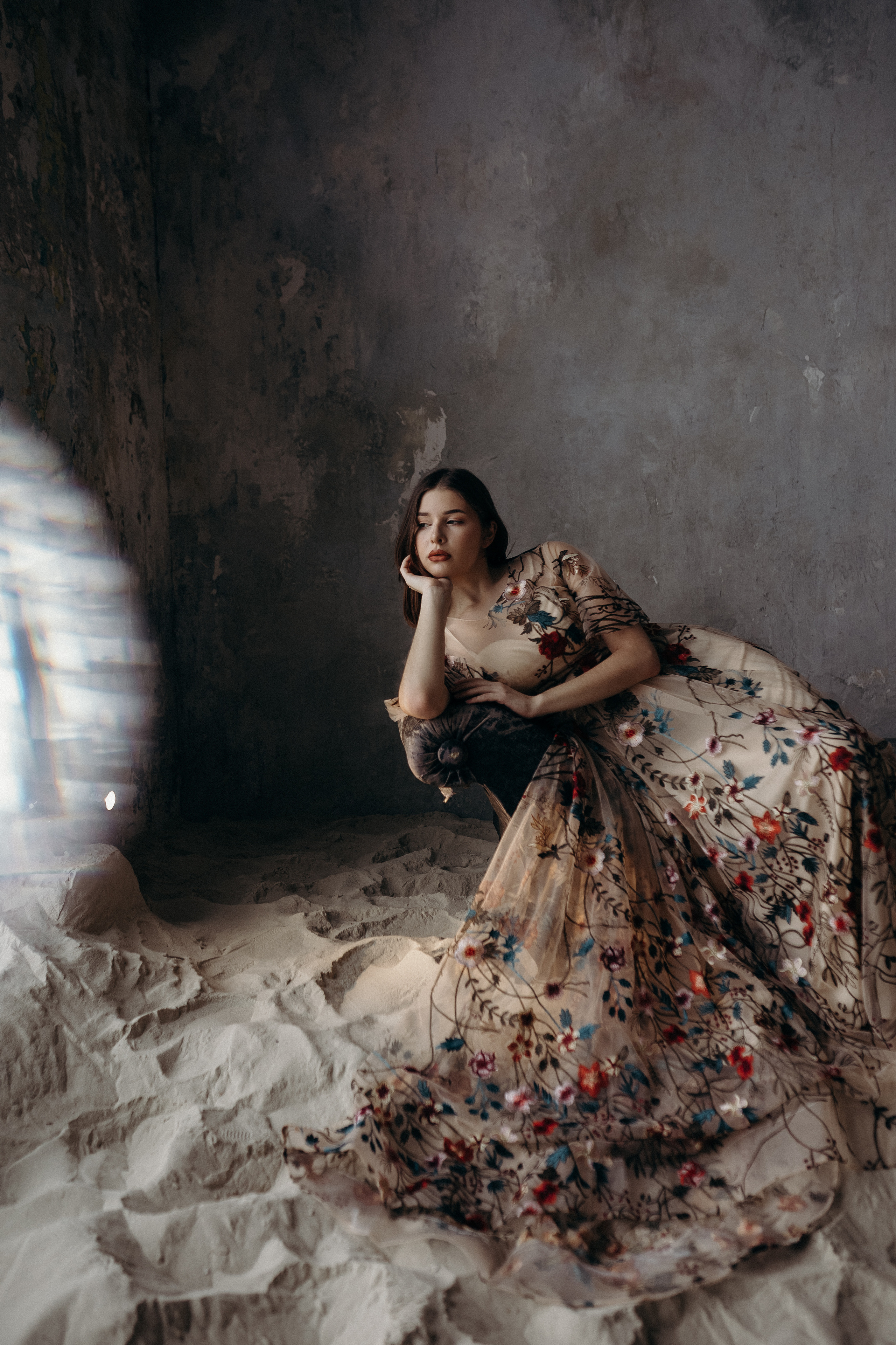 Съёмка в зале Песок. Семейный фотограф в Москве и Московской области Донкова Екатерина