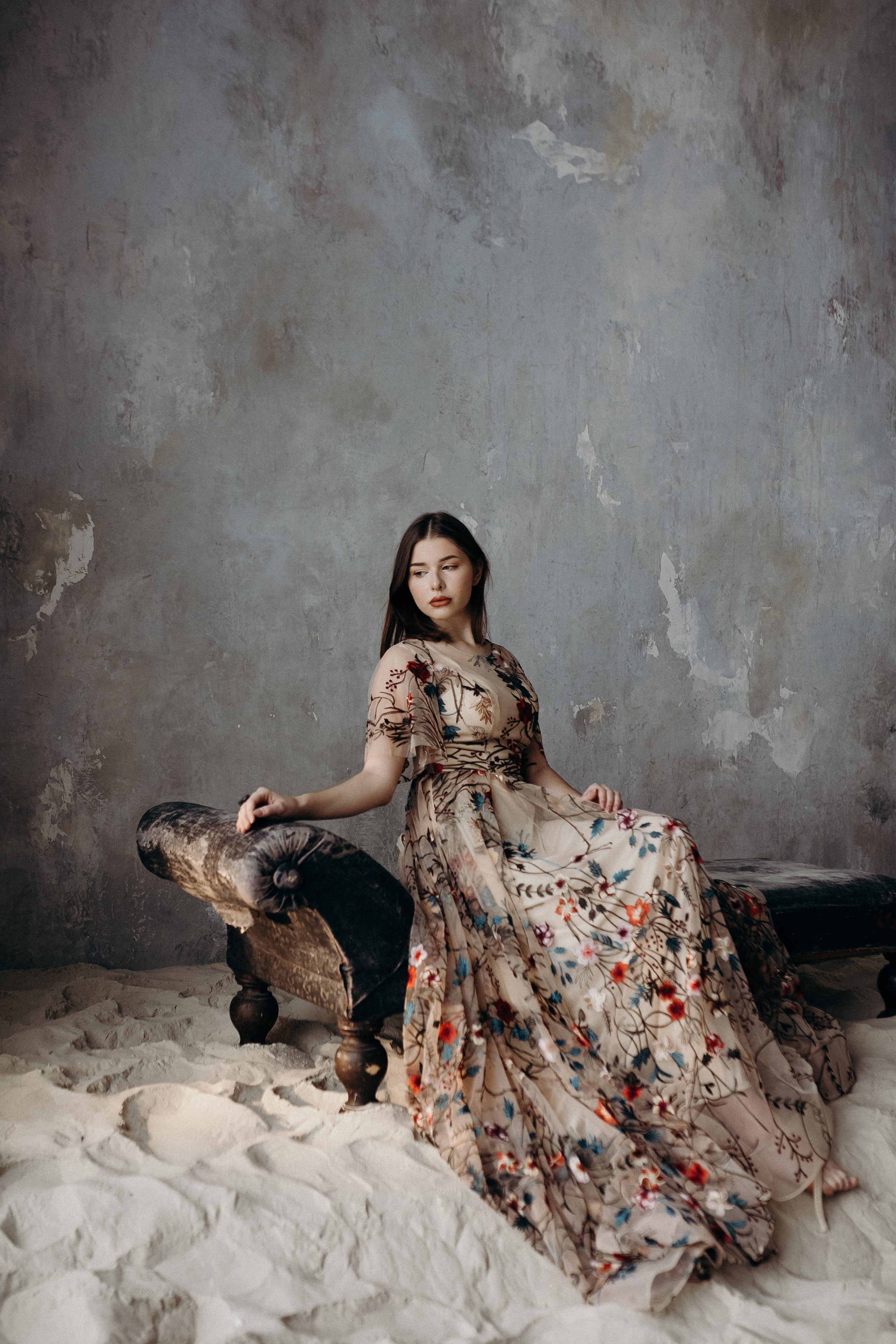 Съёмка в зале Песок. Семейный фотограф в Москве и Московской области Донкова Екатерина