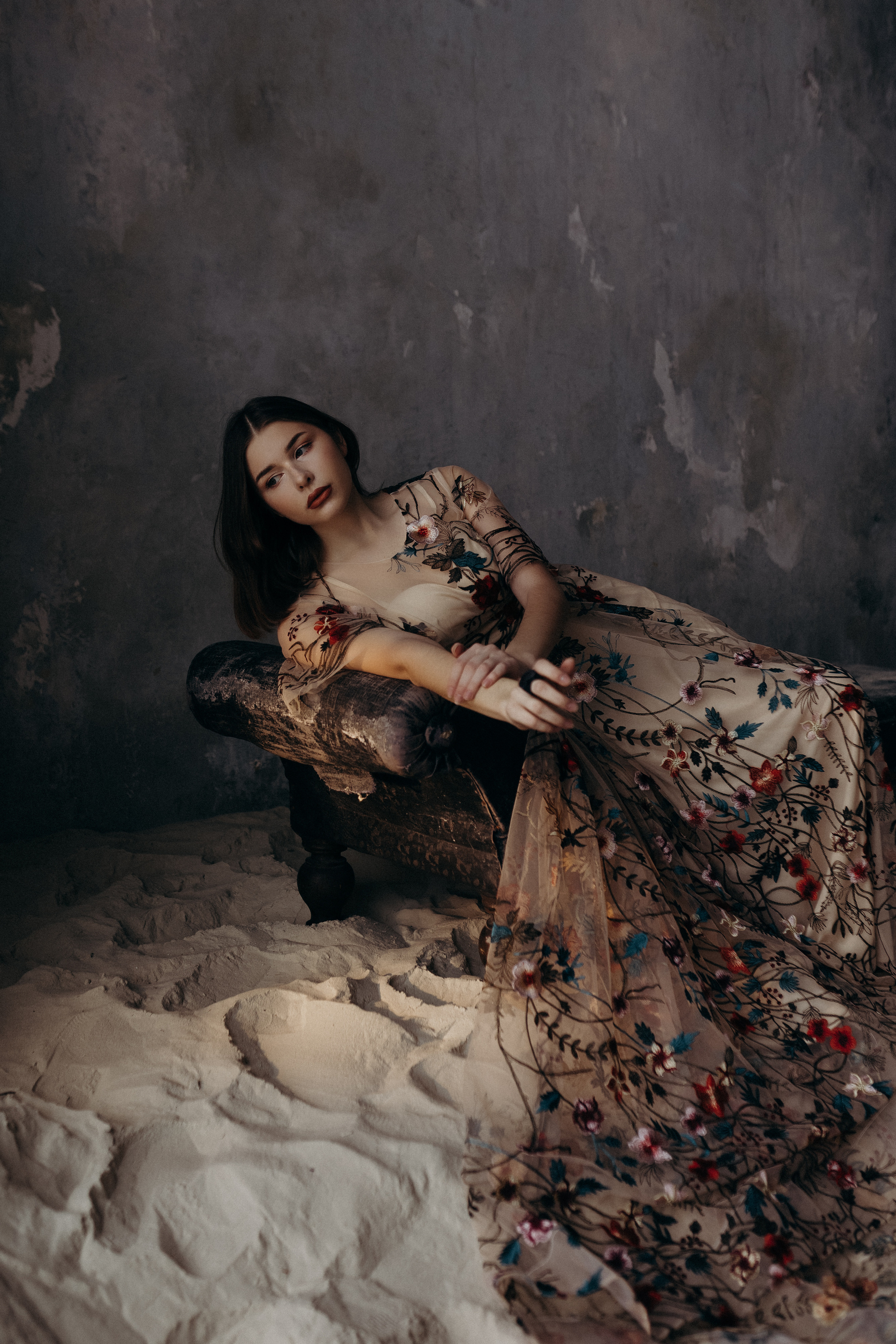 Съёмка в зале Песок. Семейный фотограф в Москве и Московской области Донкова Екатерина