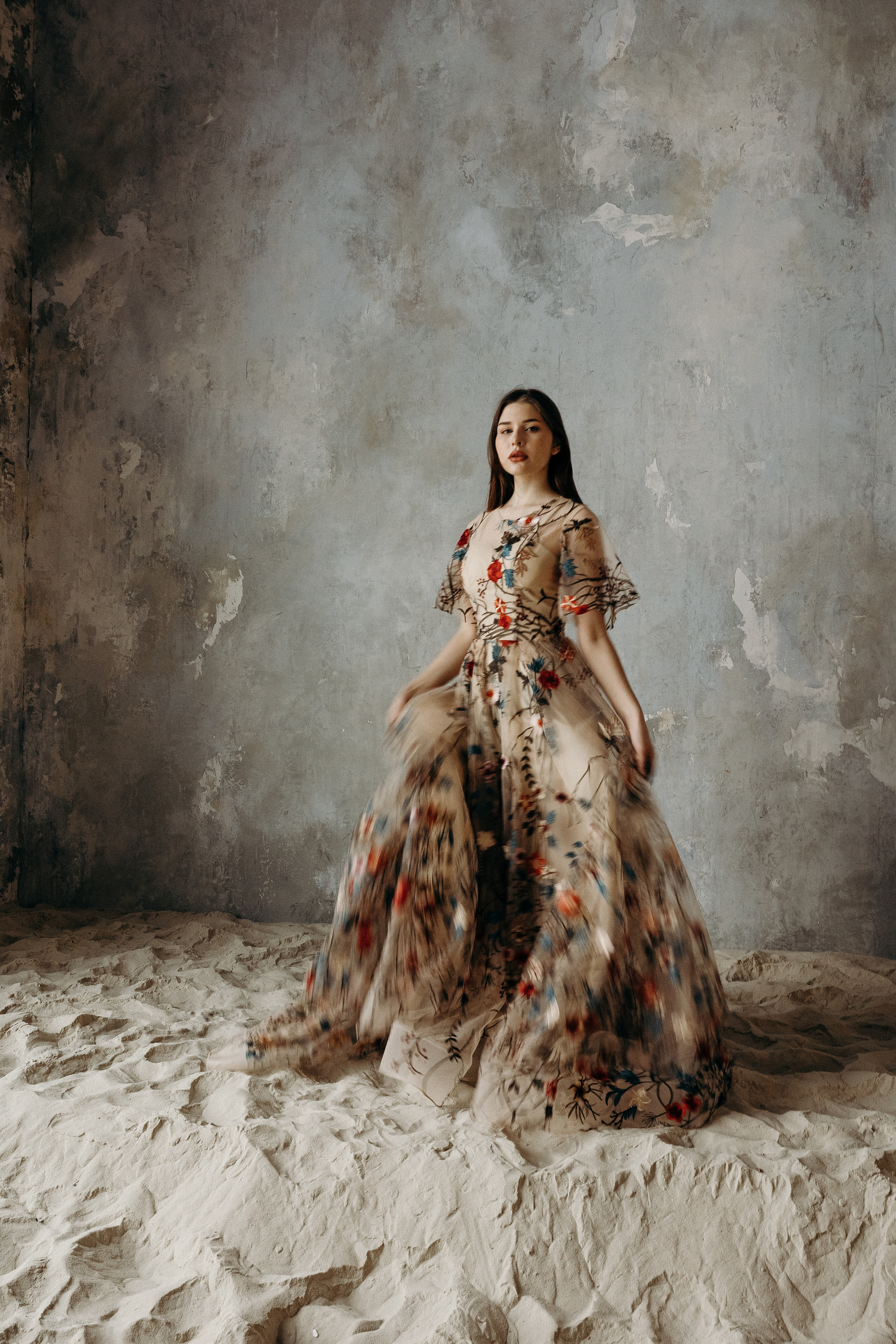 Съёмка в зале Песок. Семейный фотограф в Москве и Московской области Донкова Екатерина