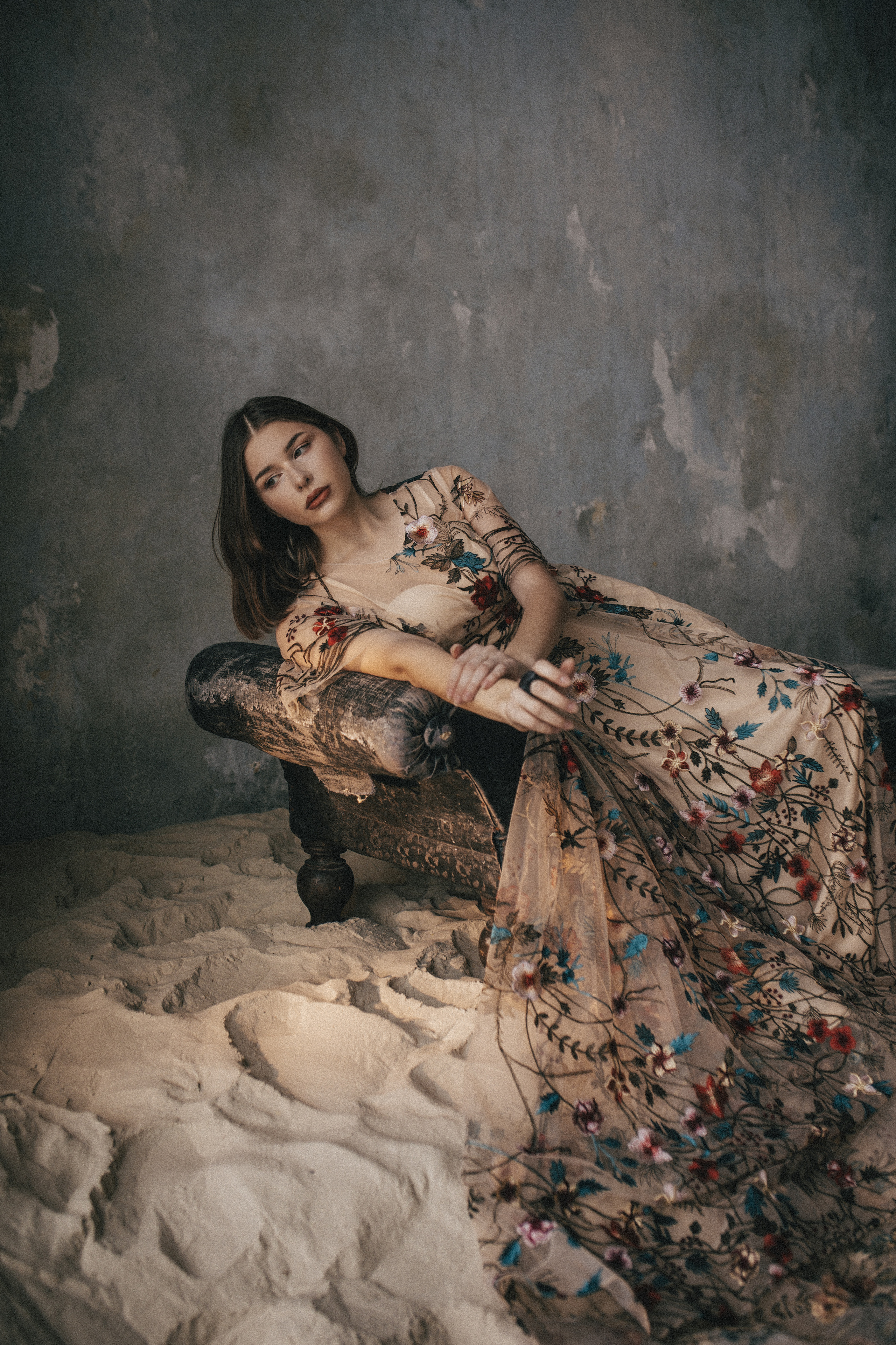 Съёмка в зале Песок. Семейный фотограф в Москве и Московской области Донкова Екатерина