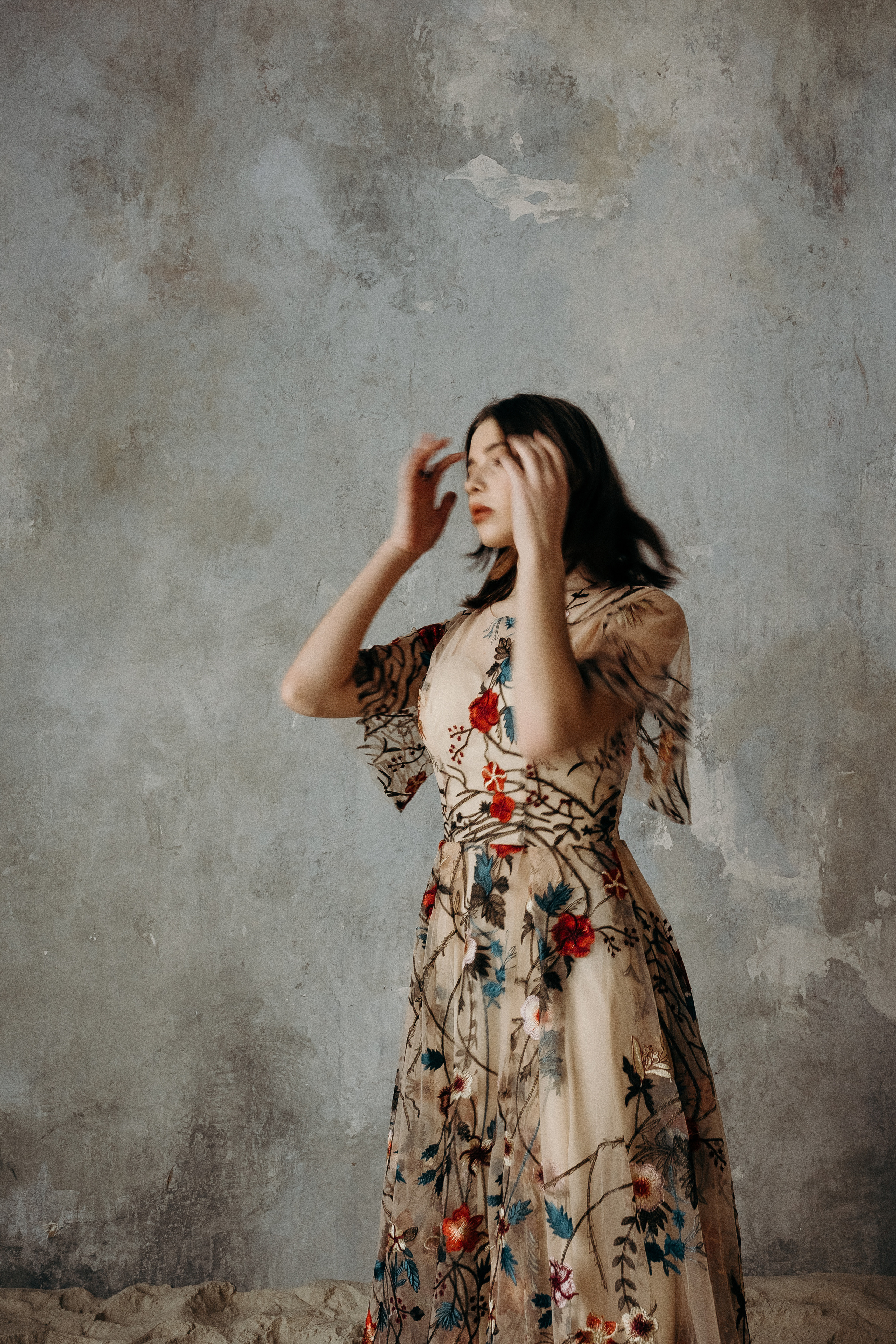 Съёмка в зале Песок. Семейный фотограф в Москве и Московской области Донкова Екатерина