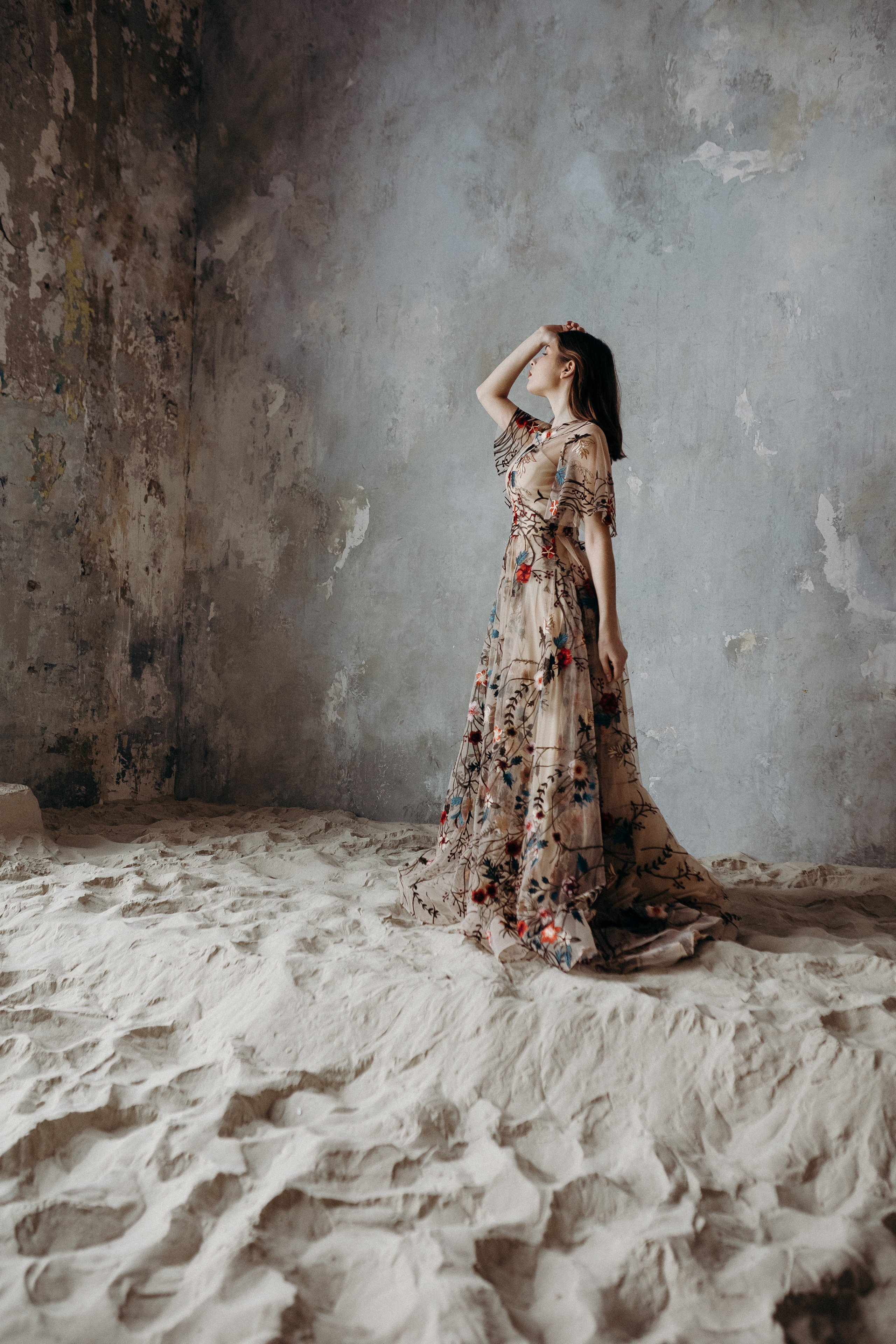 Съёмка в зале Песок. Семейный фотограф в Москве и Московской области Донкова Екатерина