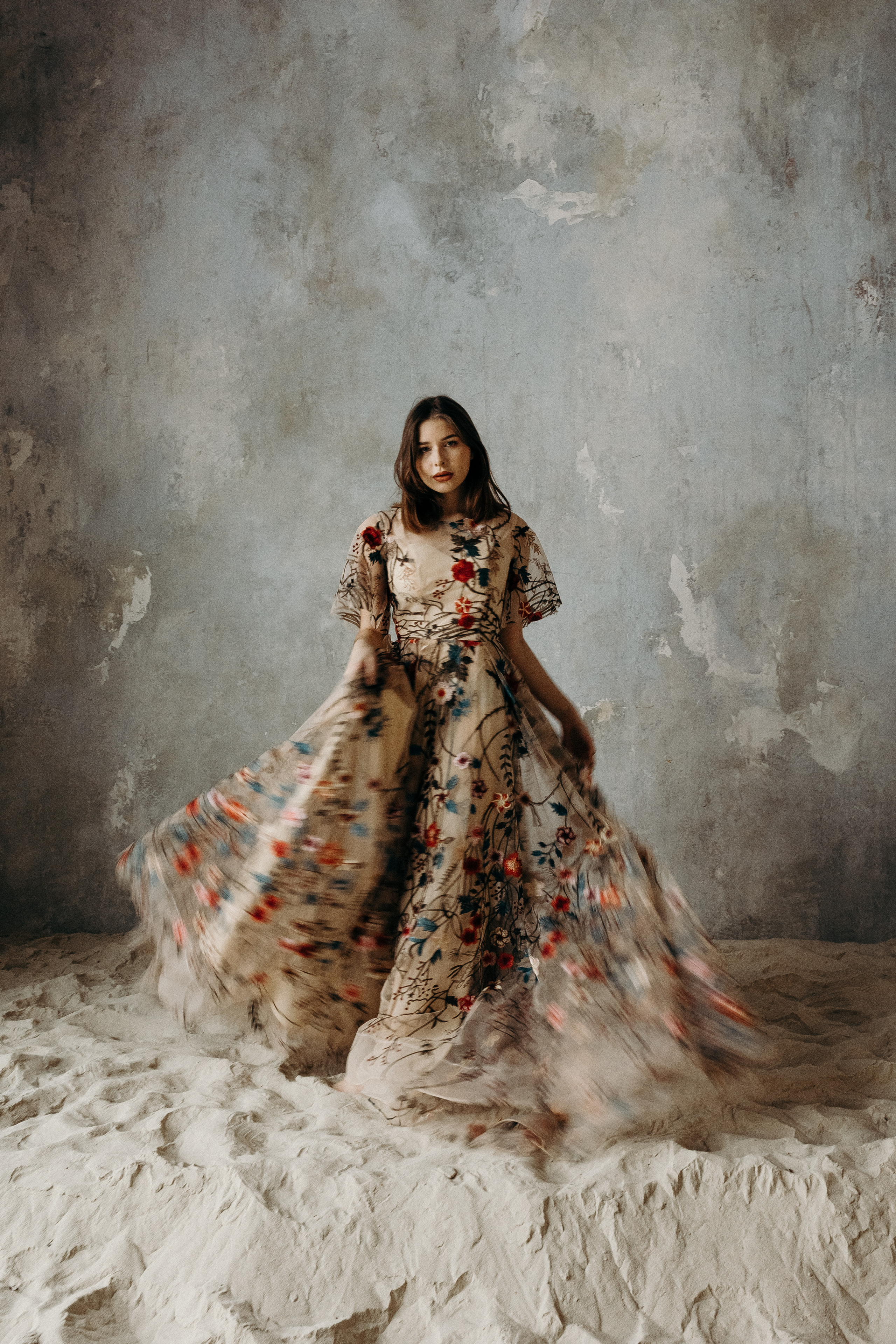 Съёмка в зале Песок. Семейный фотограф в Москве и Московской области Донкова Екатерина