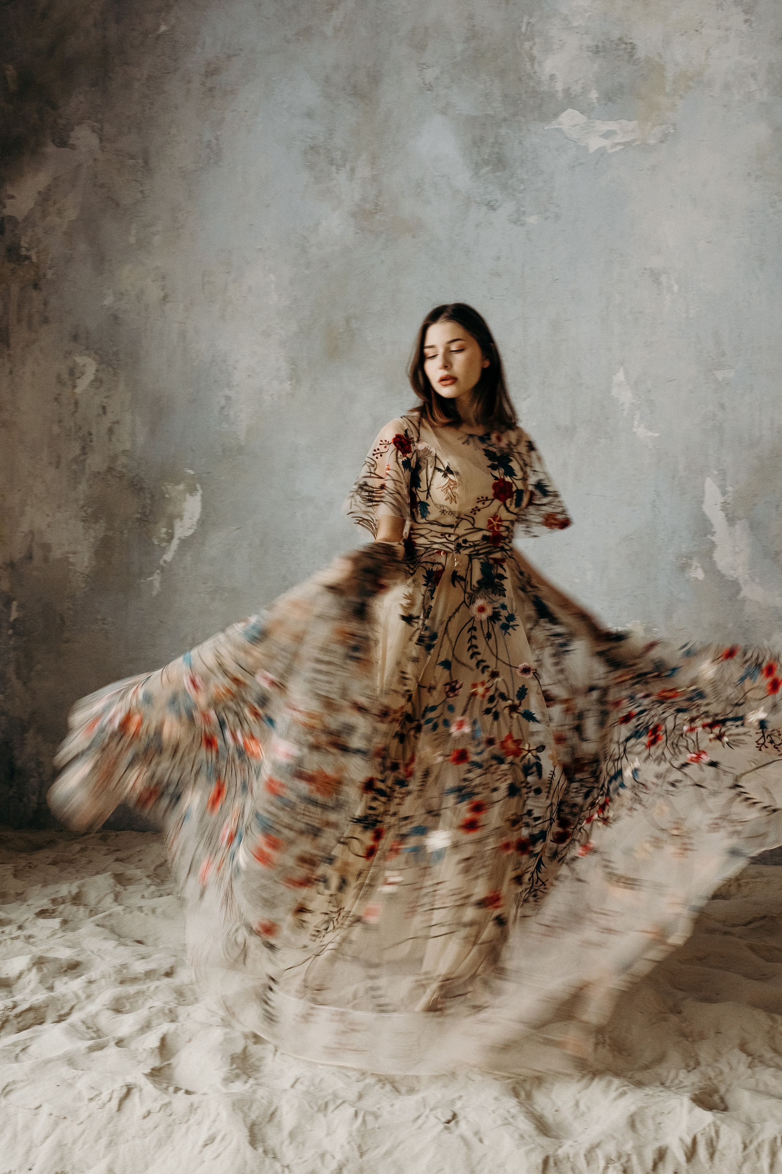 Съёмка в зале Песок. Семейный фотограф в Москве и Московской области Донкова Екатерина