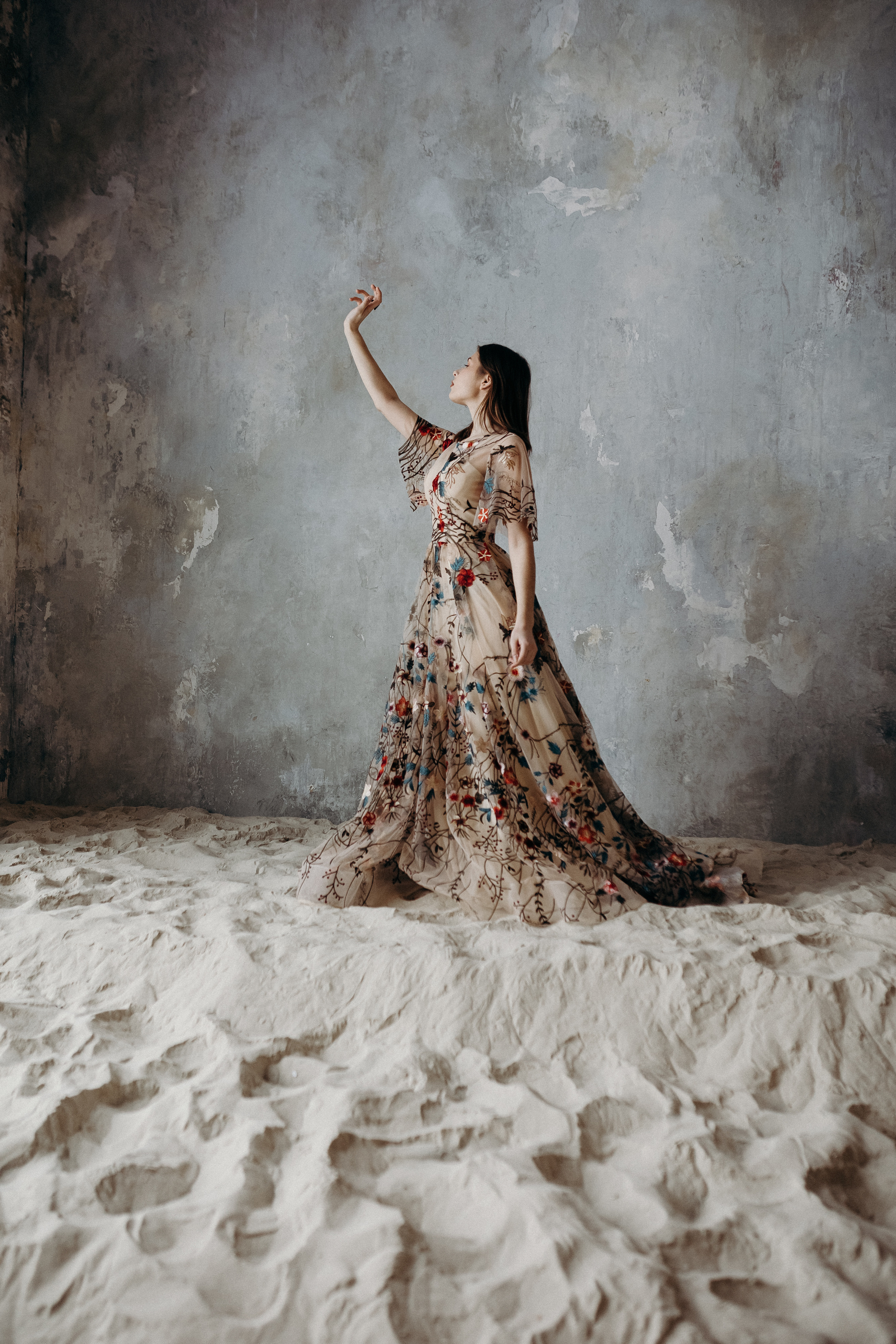 Съёмка в зале Песок. Семейный фотограф в Москве и Московской области Донкова Екатерина