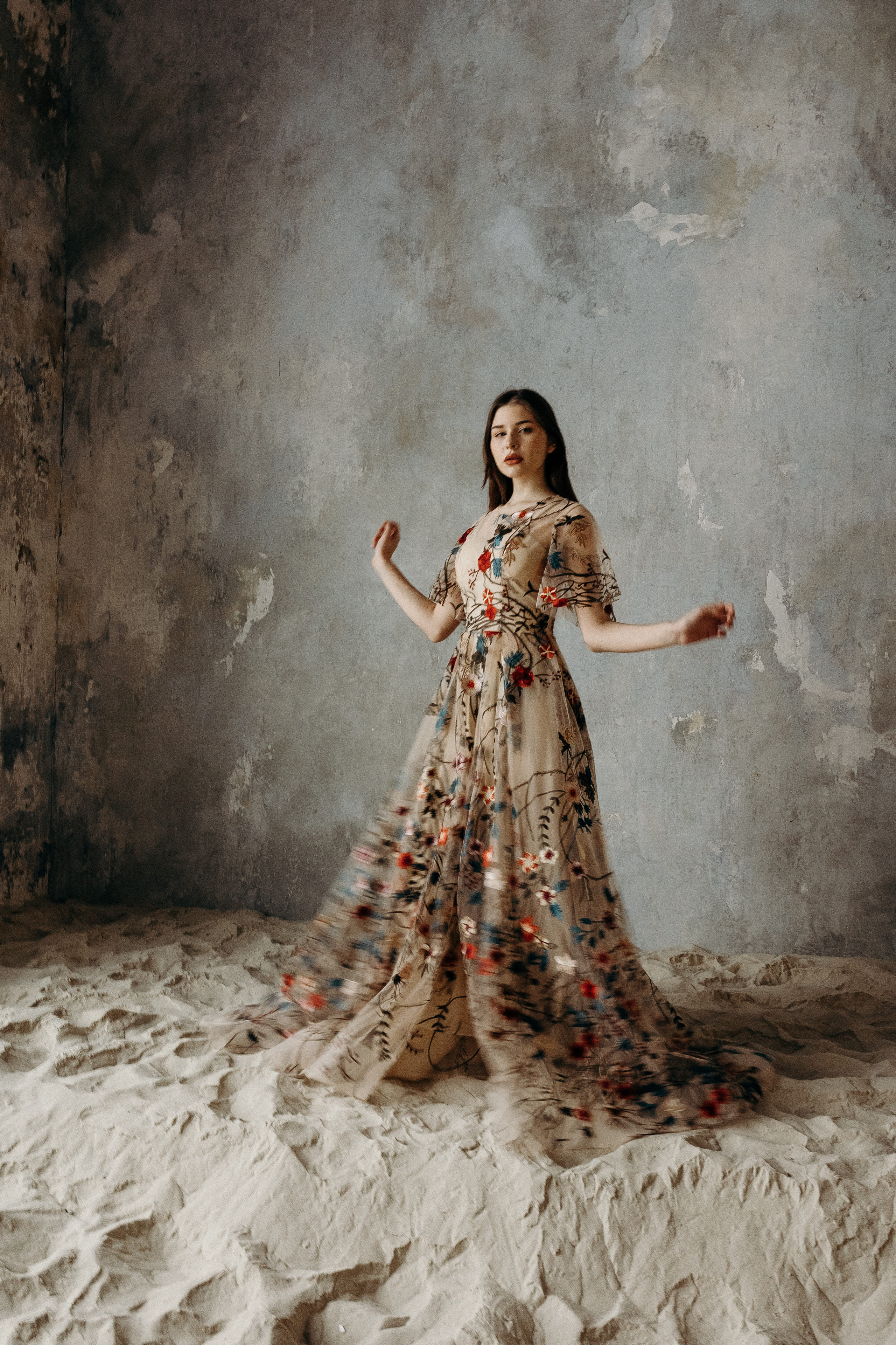 Съёмка в зале Песок. Семейный фотограф в Москве и Московской области Донкова Екатерина