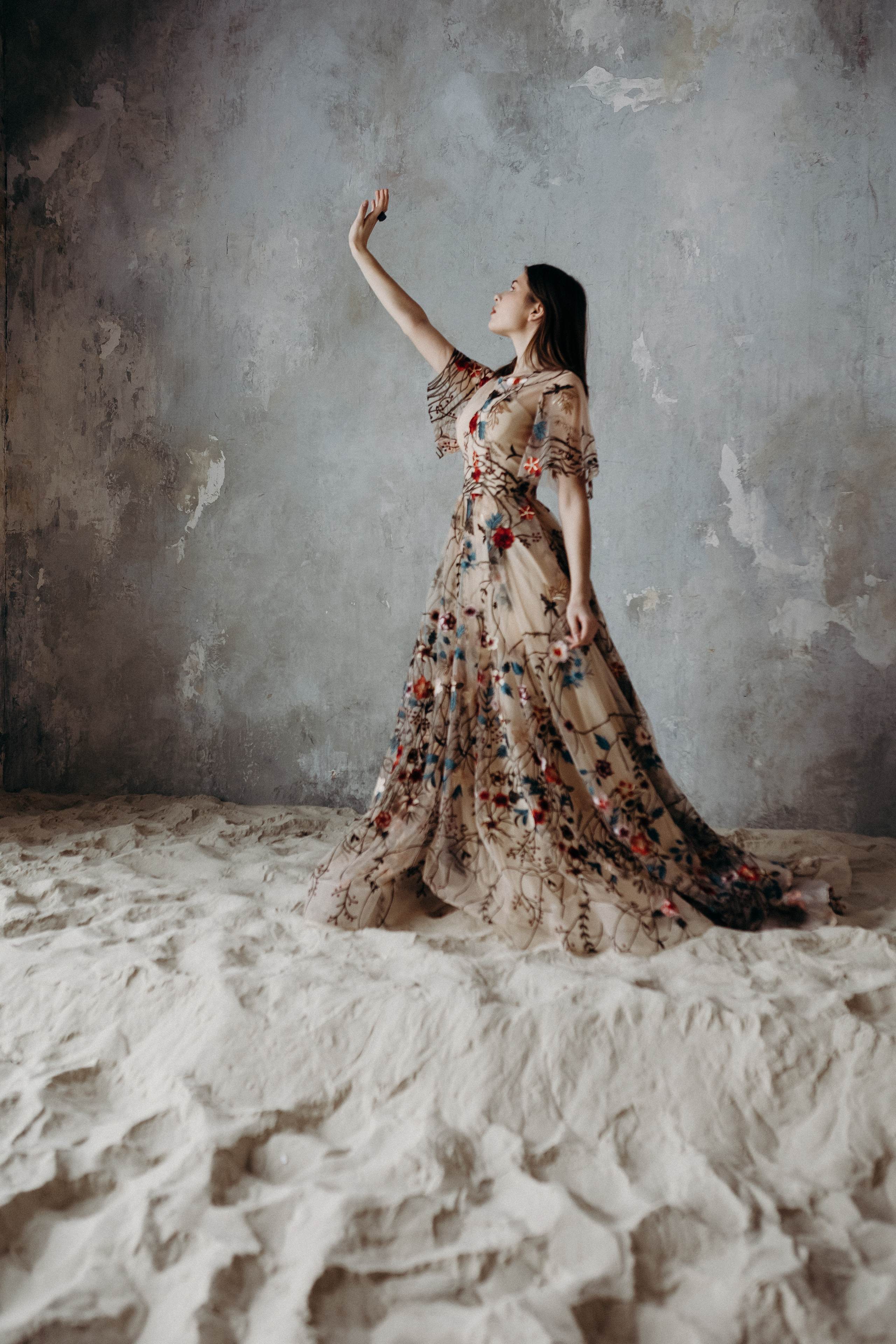 Съёмка в зале Песок. Семейный фотограф в Москве и Московской области Донкова Екатерина