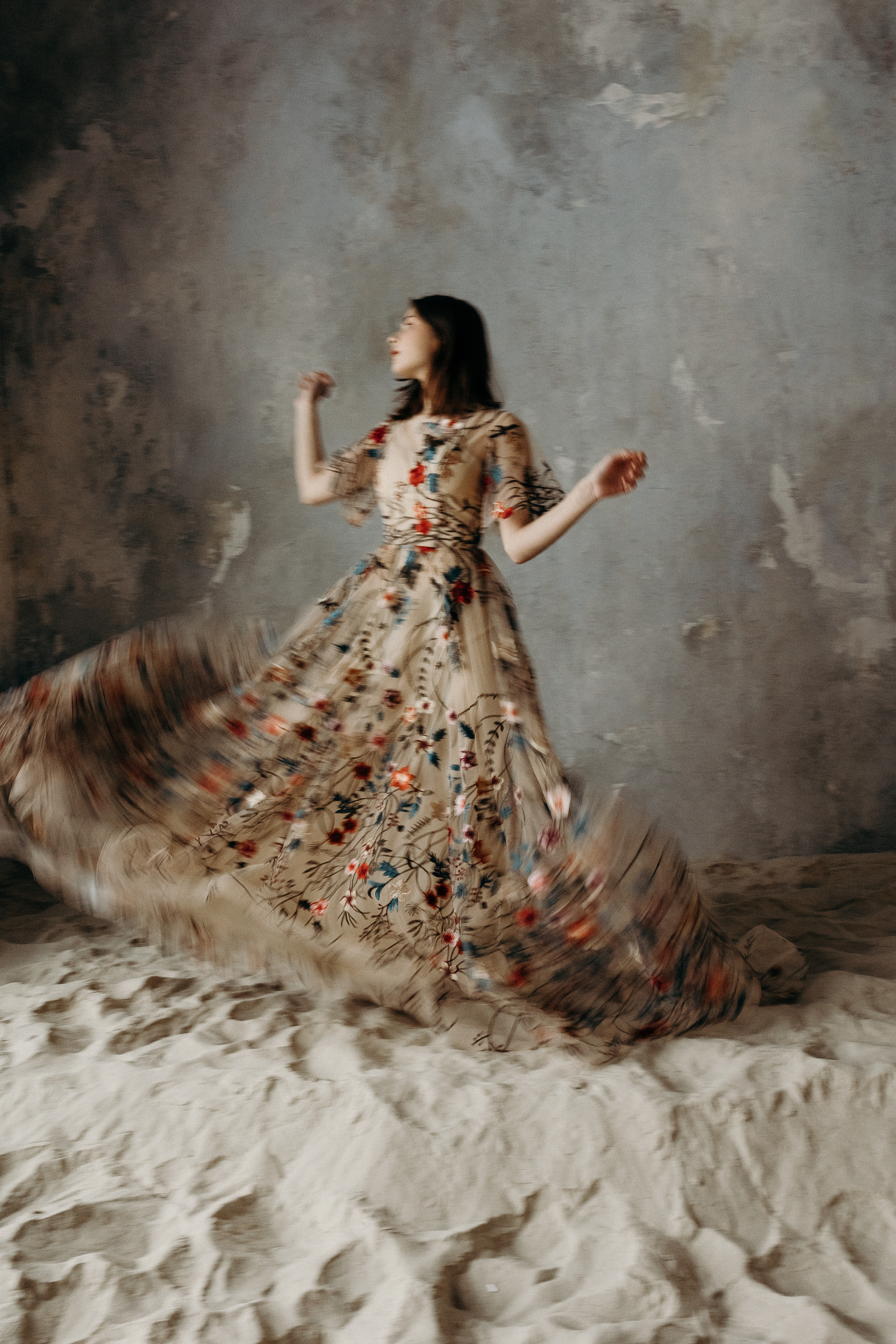 Съёмка в зале Песок. Семейный фотограф в Москве и Московской области Донкова Екатерина