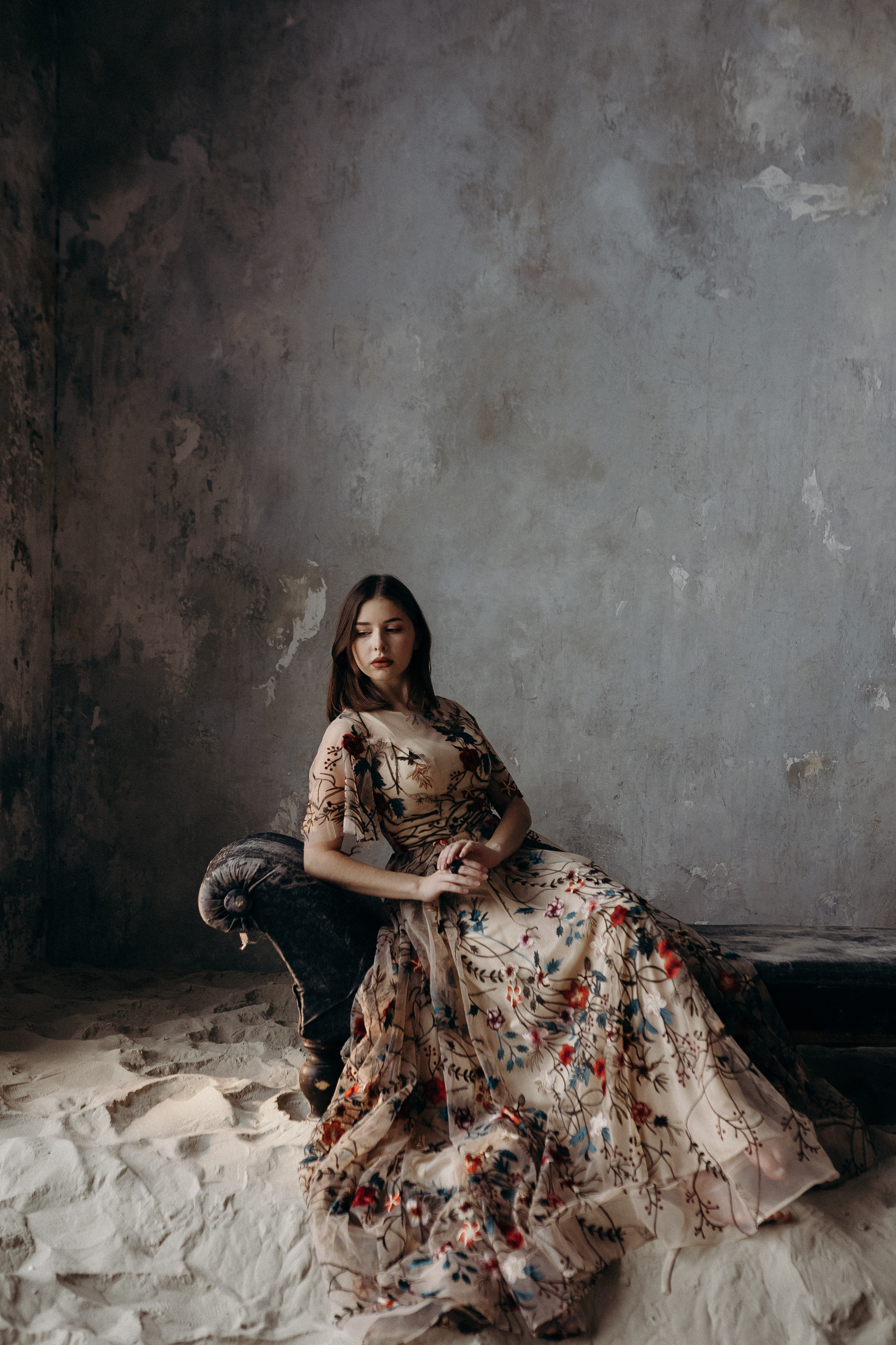 Съёмка в зале Песок. Семейный фотограф в Москве и Московской области Донкова Екатерина