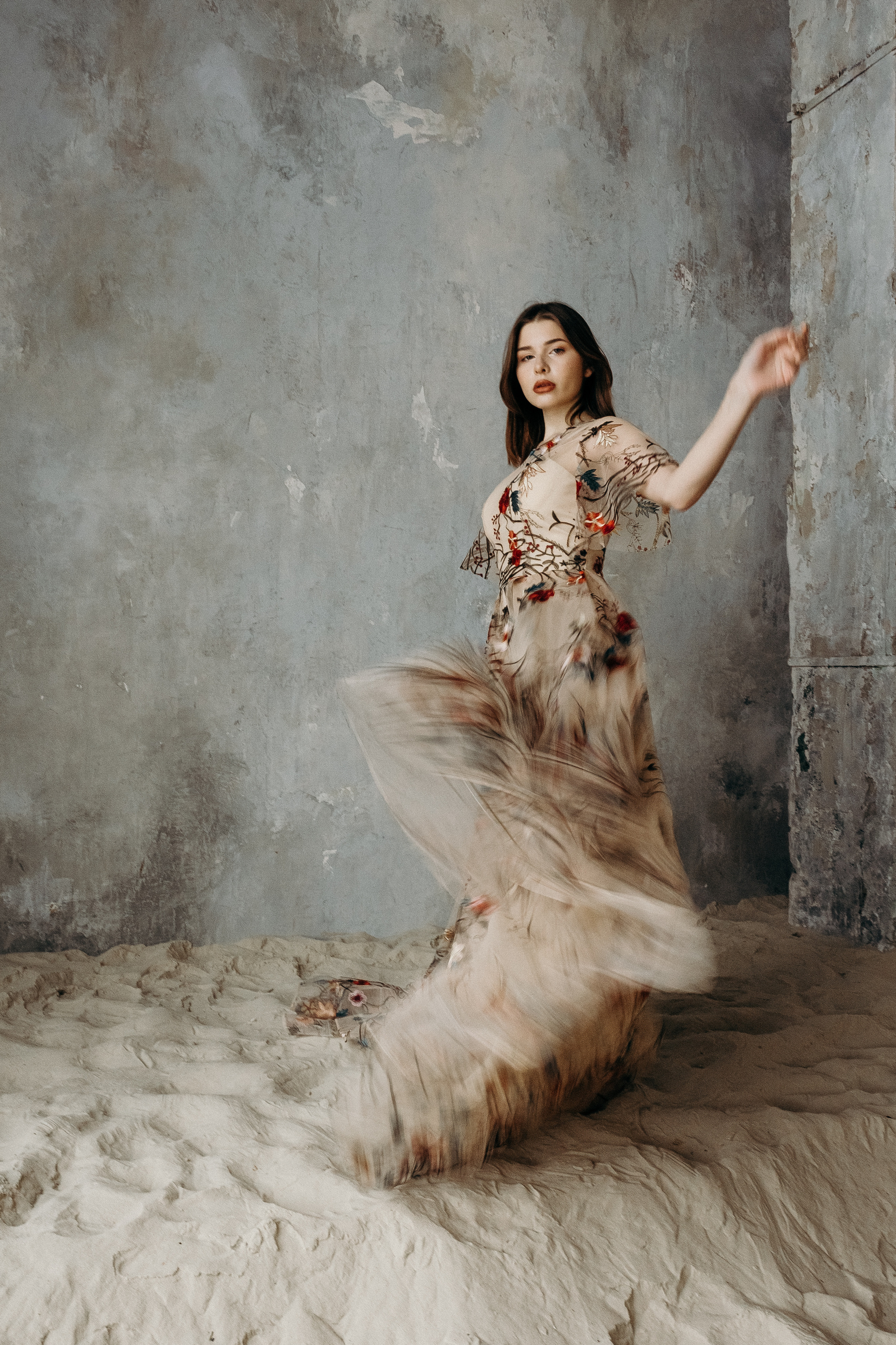 Съёмка в зале Песок. Семейный фотограф в Москве и Московской области Донкова Екатерина