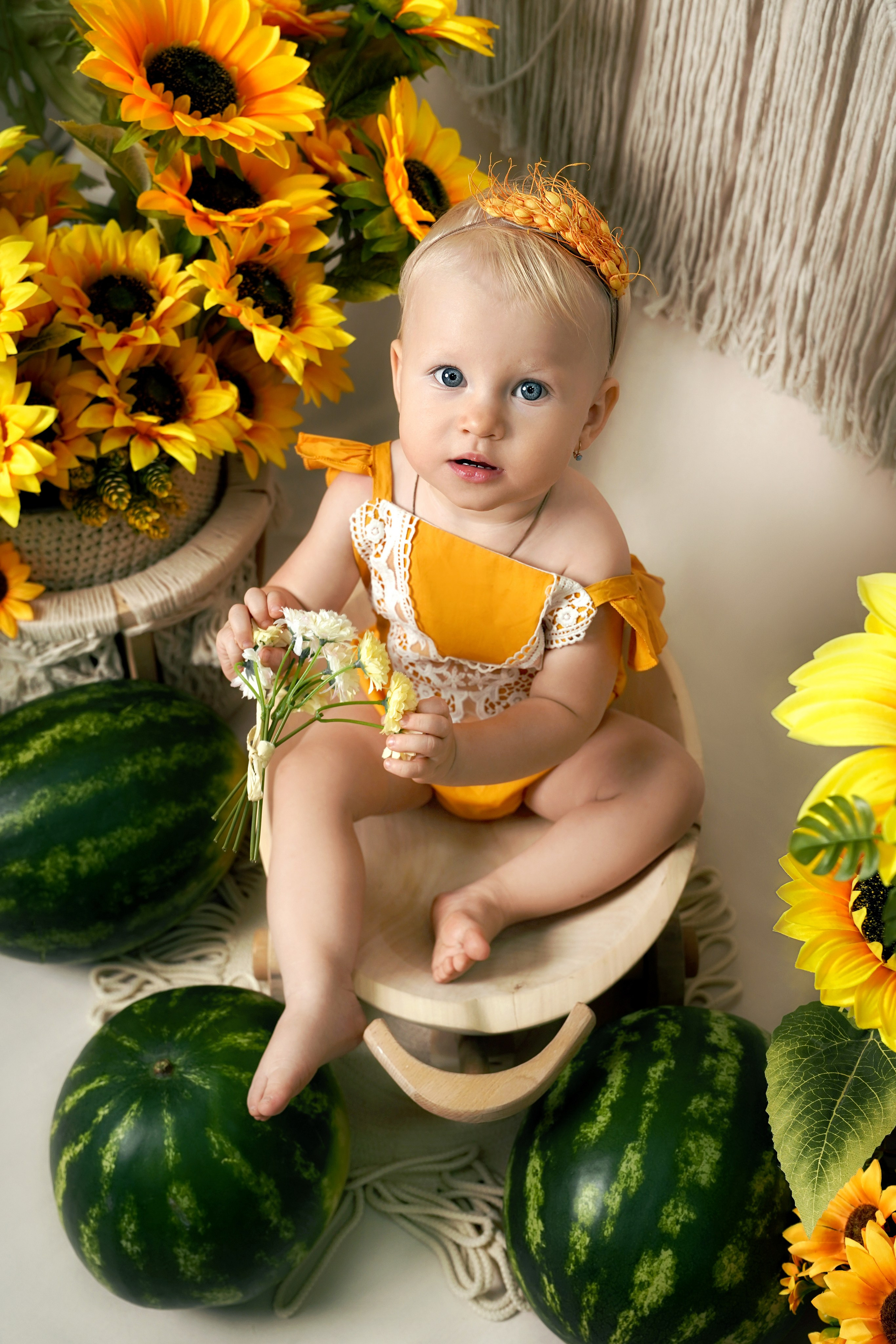 Фотопроект АРБУЗИКИ. Фотограф новорожденных, детей до года и беременных в Симферополе